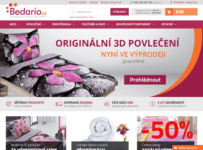 Bedario eshop