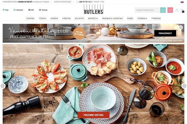 Butlers eshop