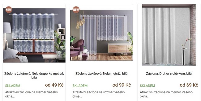 DekorTextil záclony