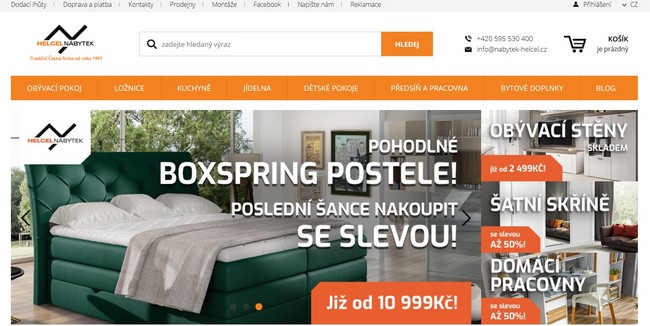 Helcel nábytek eshop