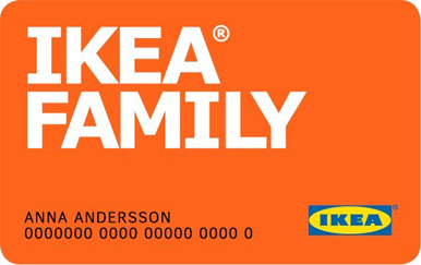 Ikea family karta