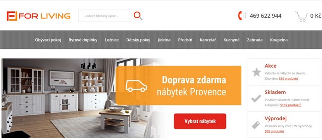 Nábytek ForLiving eshop