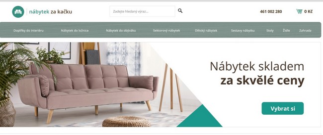 Nábytek za kačku eshop