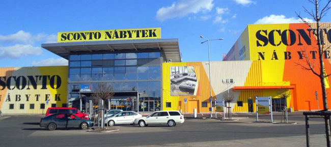 Sconto nábytek obchod