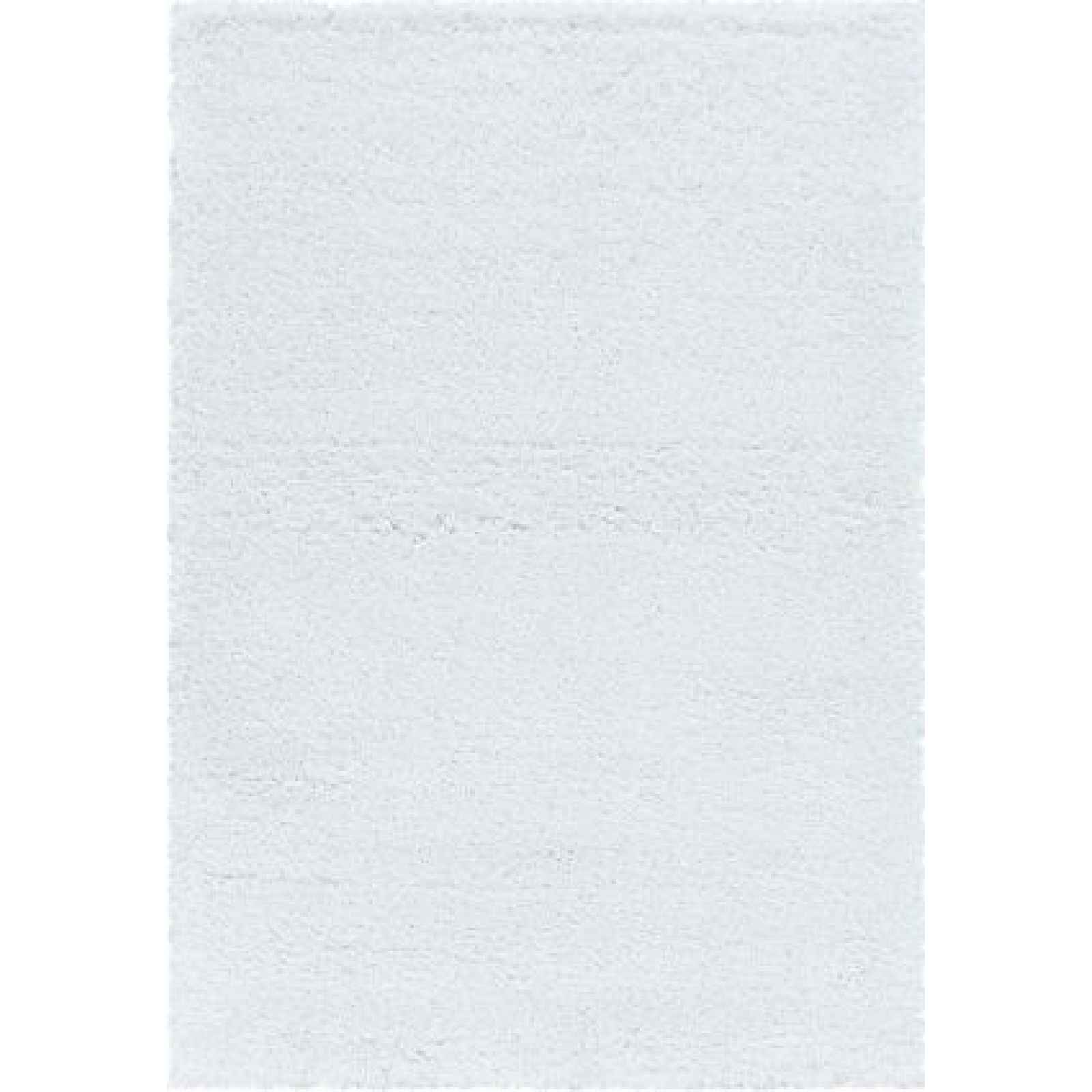Kusový koberec Fluffy Shaggy 3500 white 80 x 150 cm