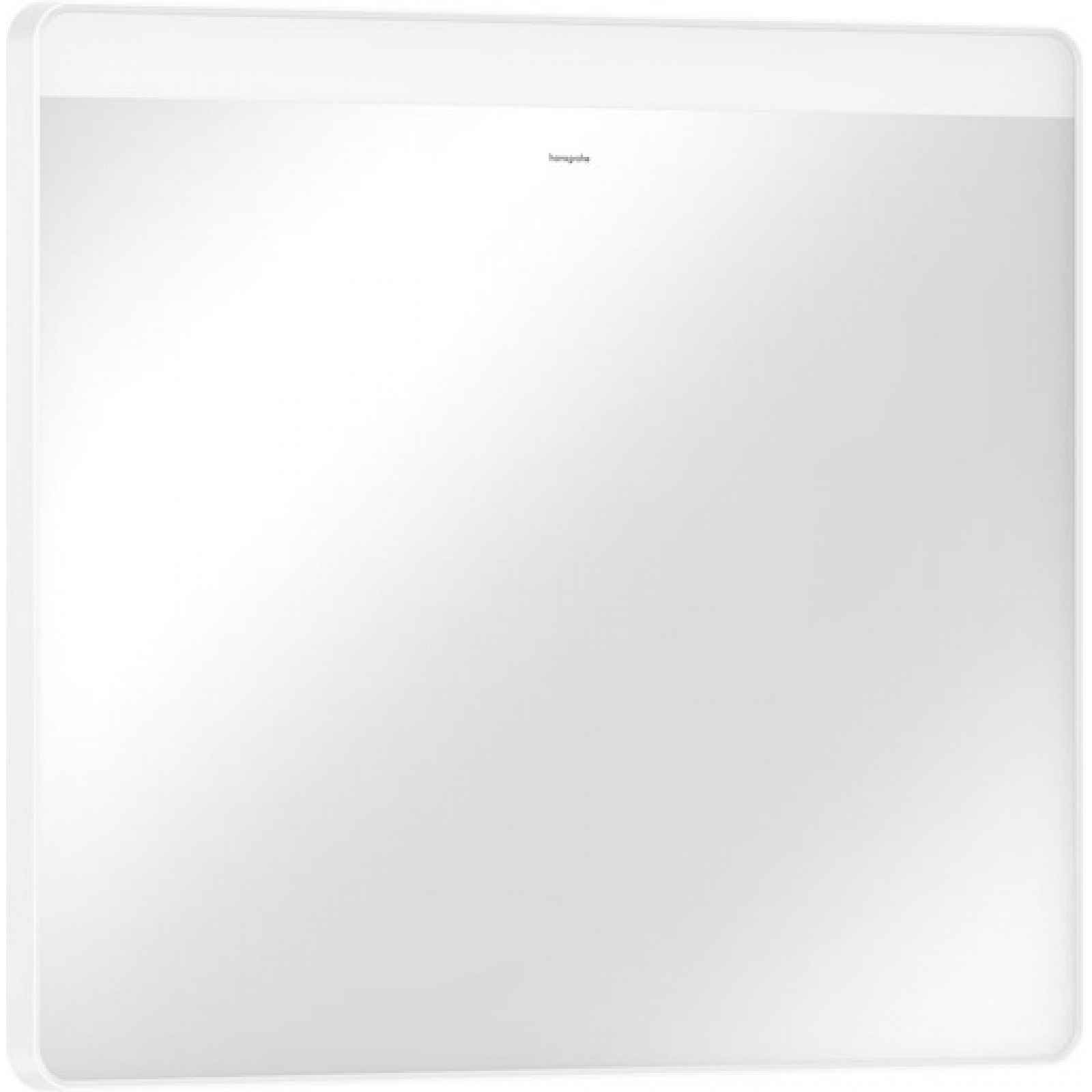 Led zrcadlo Hansgrohe Xarita Lite Q 80x70 cm bílá matná 54958700