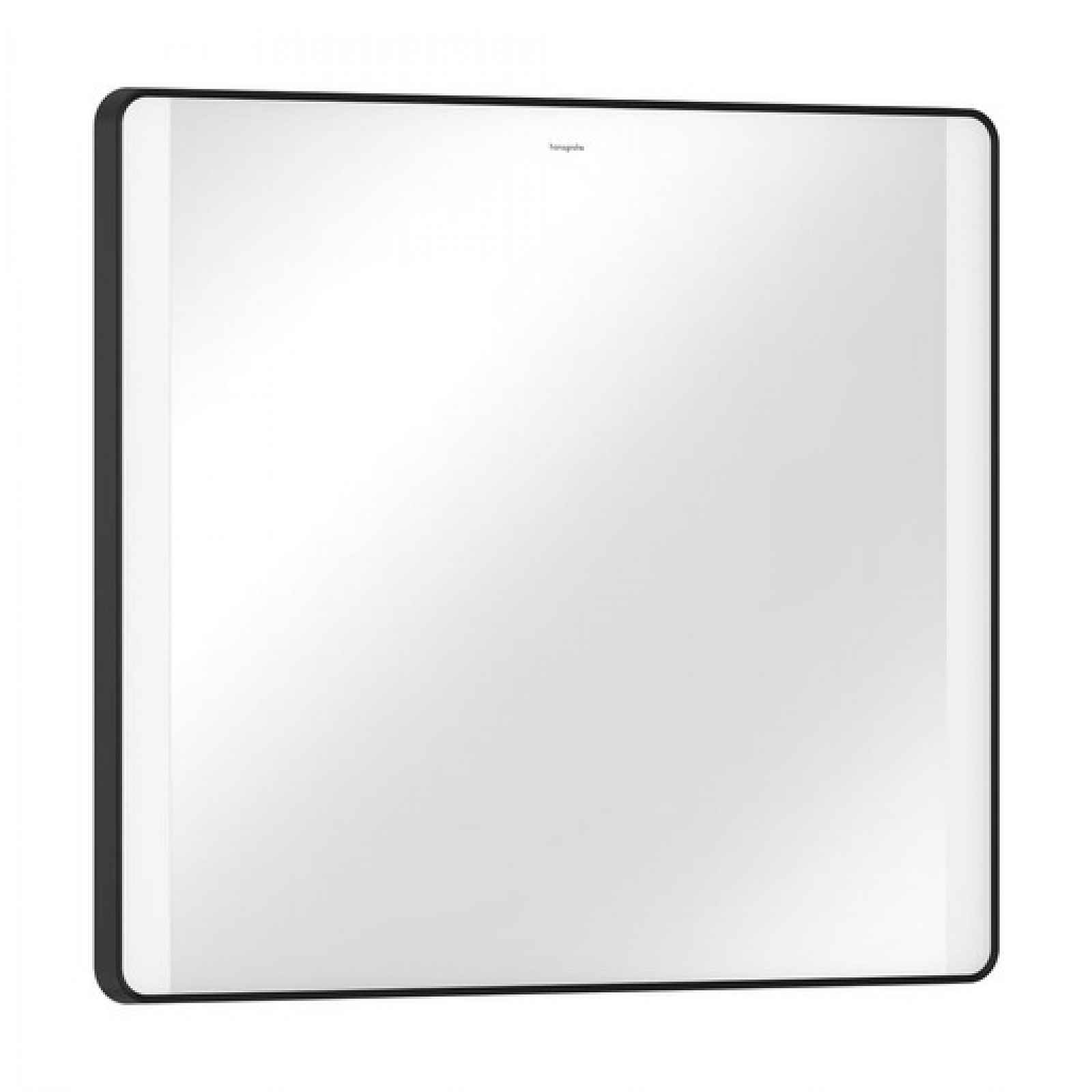 Led zrcadlo Hansgrohe Xarita Lite Q 80x70 cm černá matná 54963670