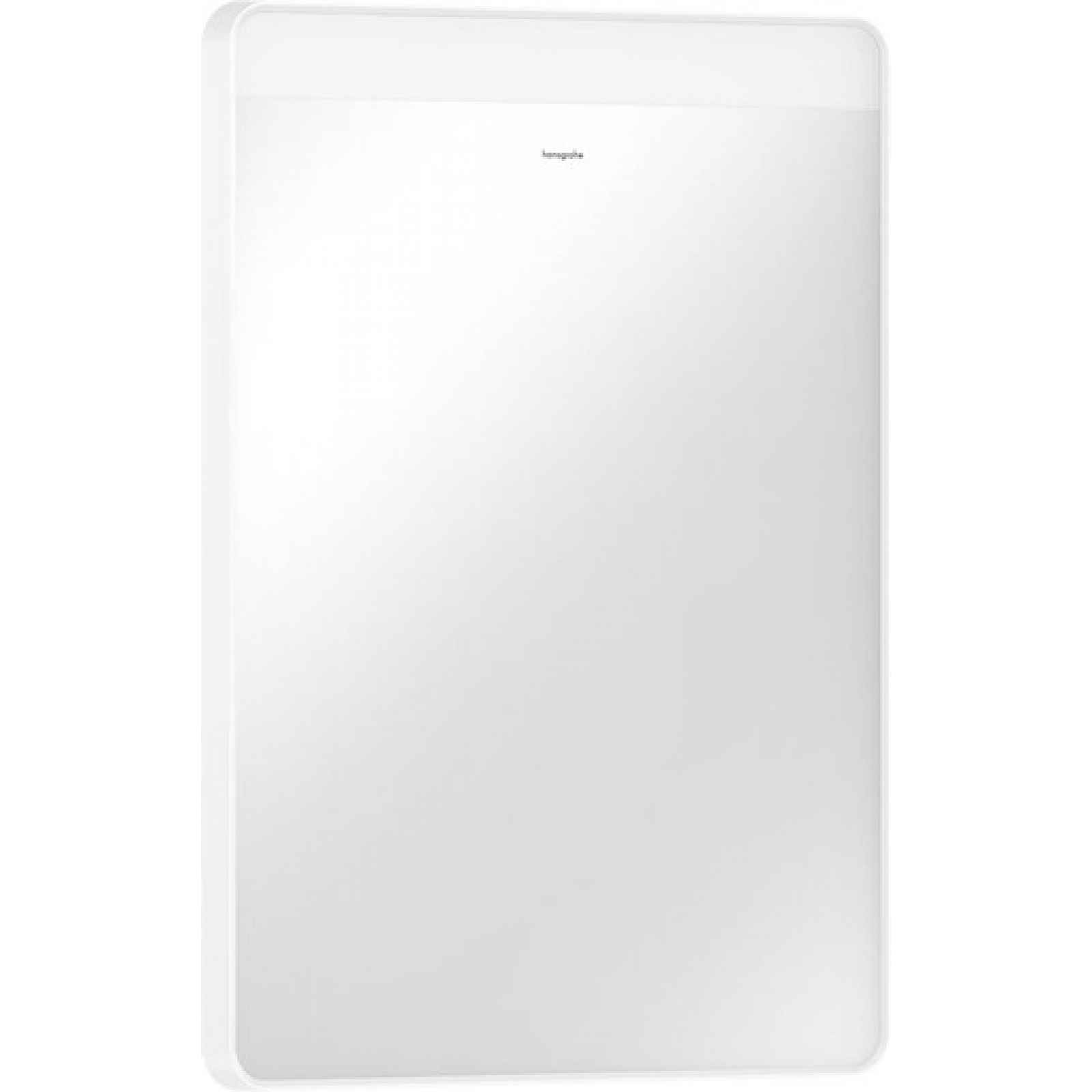 Led zrcadlo s infračerveným senzorem Hansgrohe Xarita Lite Q 50x70 cm bílá matná 54969700
