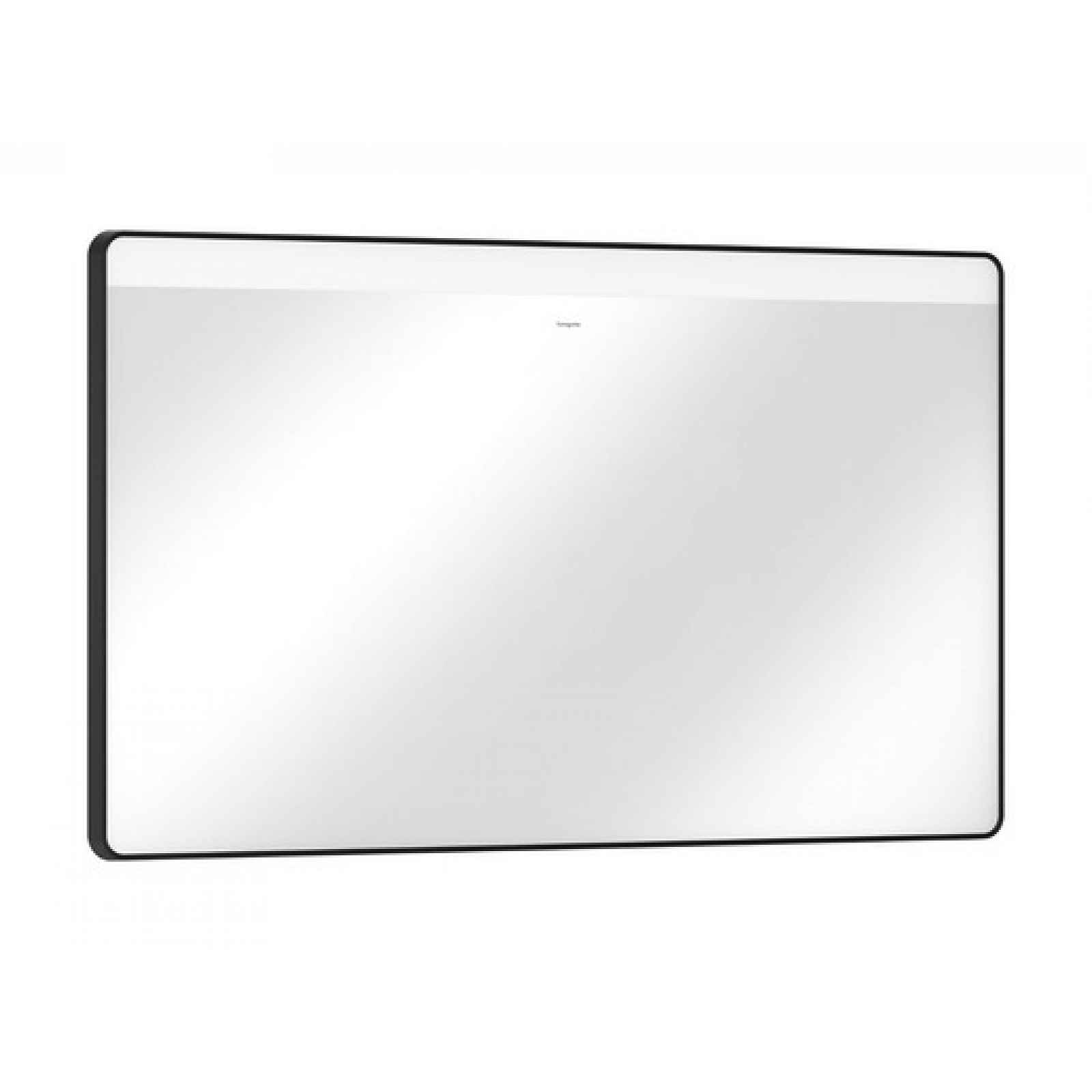 Led zrcadlo s infračerveným senzorem Hansgrohe Xarita Lite Q 120x70 cm černá matná 54973670