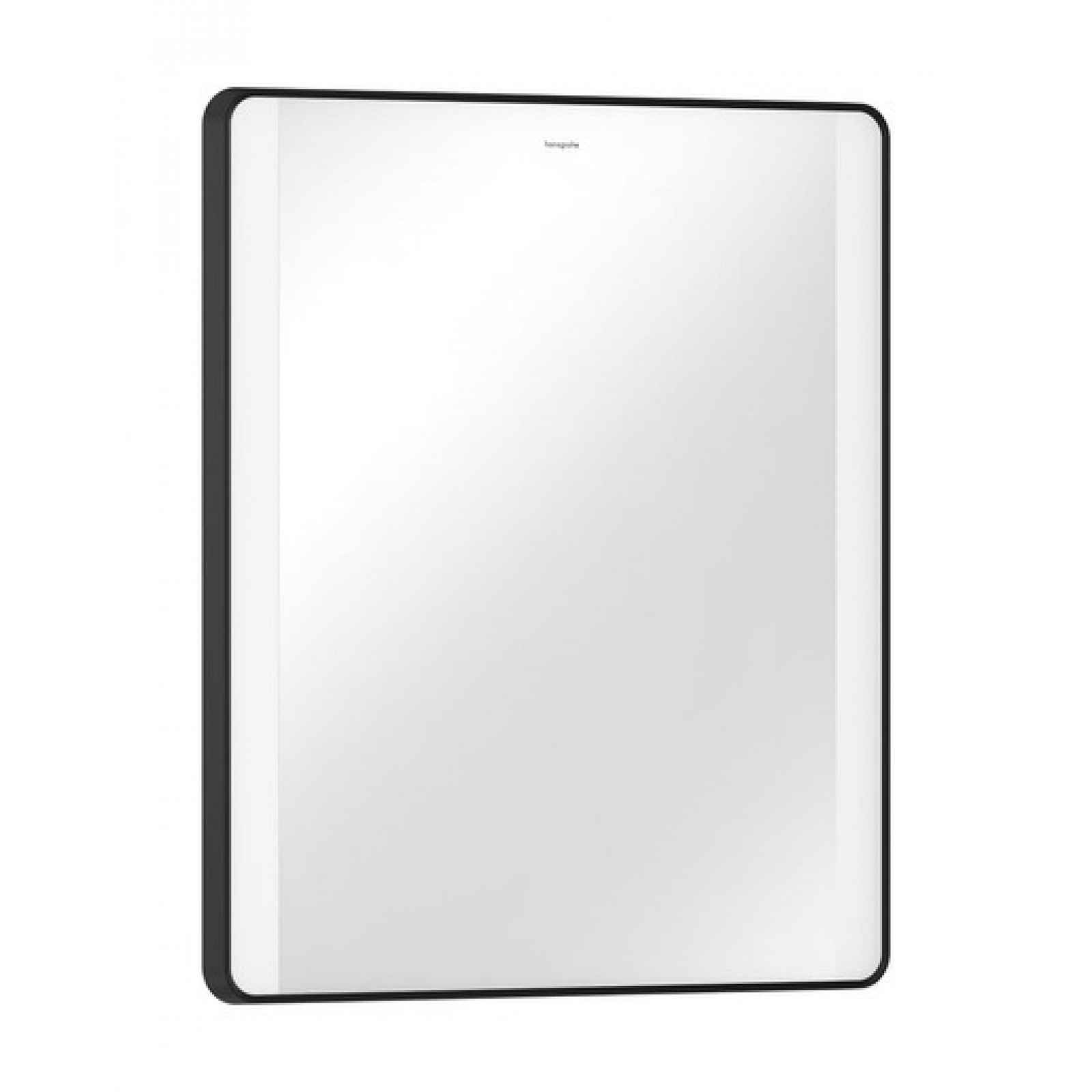 Led zrcadlo s infračerveným senzorem Hansgrohe Xarita Lite Q 60x70 cm černá matná 54975670