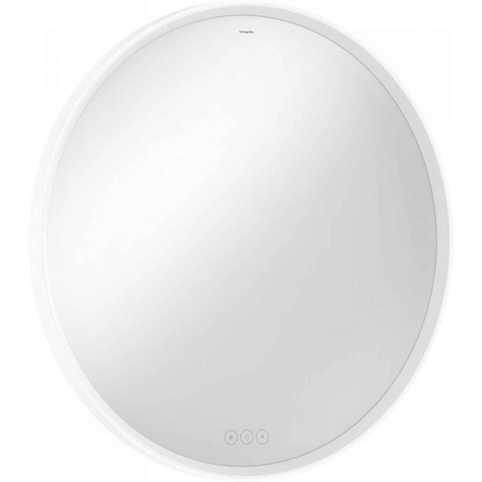 Led zrcadlo s dotykovým senzorem Hansgrohe Xarita S 90x90 cm bílá matná 54981700