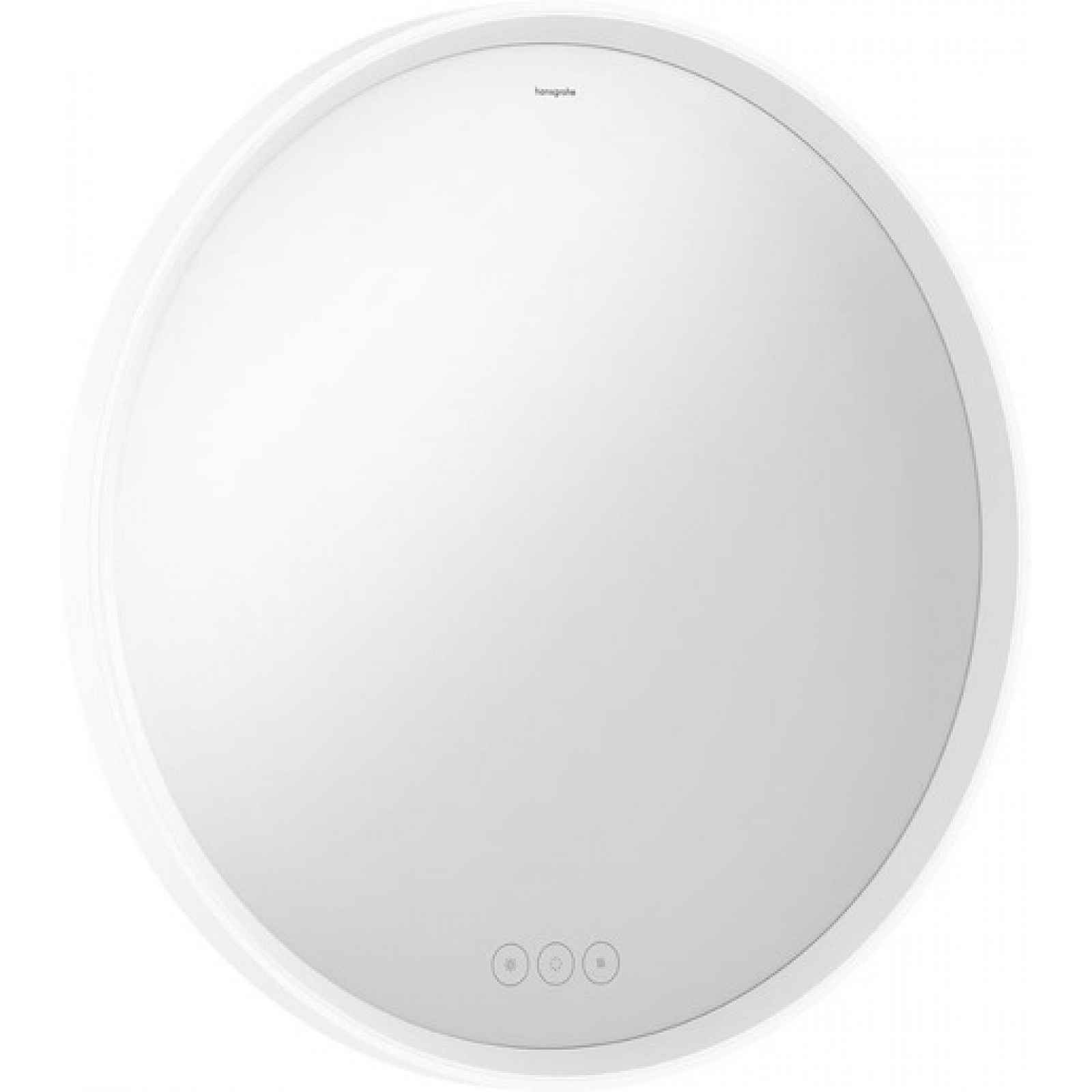 Led zrcadlo s dotykovým senzorem Hansgrohe Xarita S 70x70 cm bílá matná 54982700