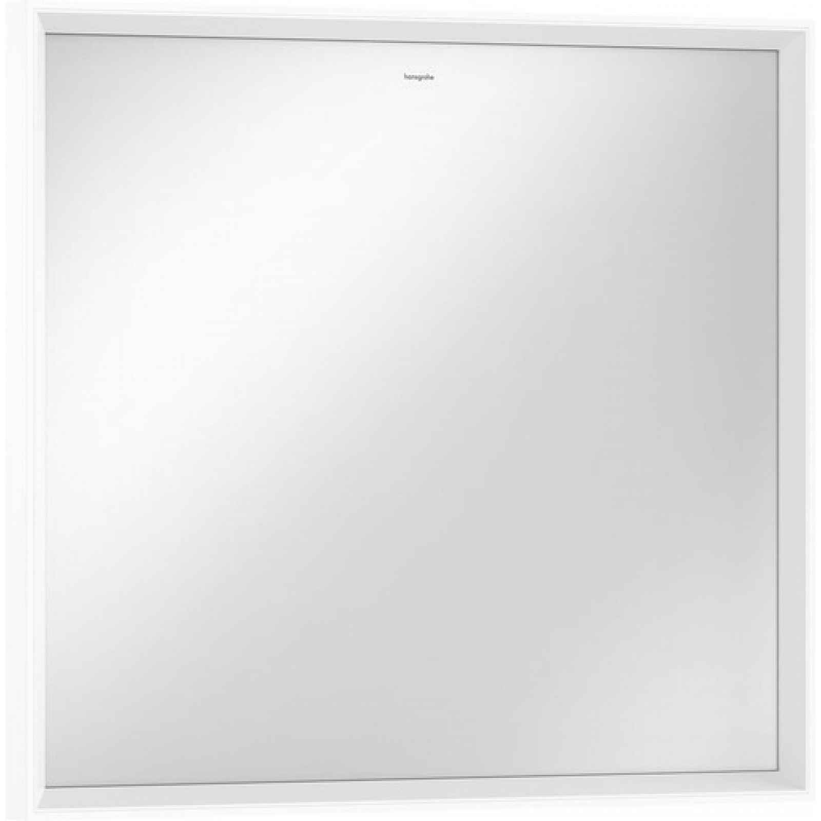 Led zrcadlo s infračerveným senzorem Hansgrohe Xarita E 80,6x70,6 cm bílá matná 54996700