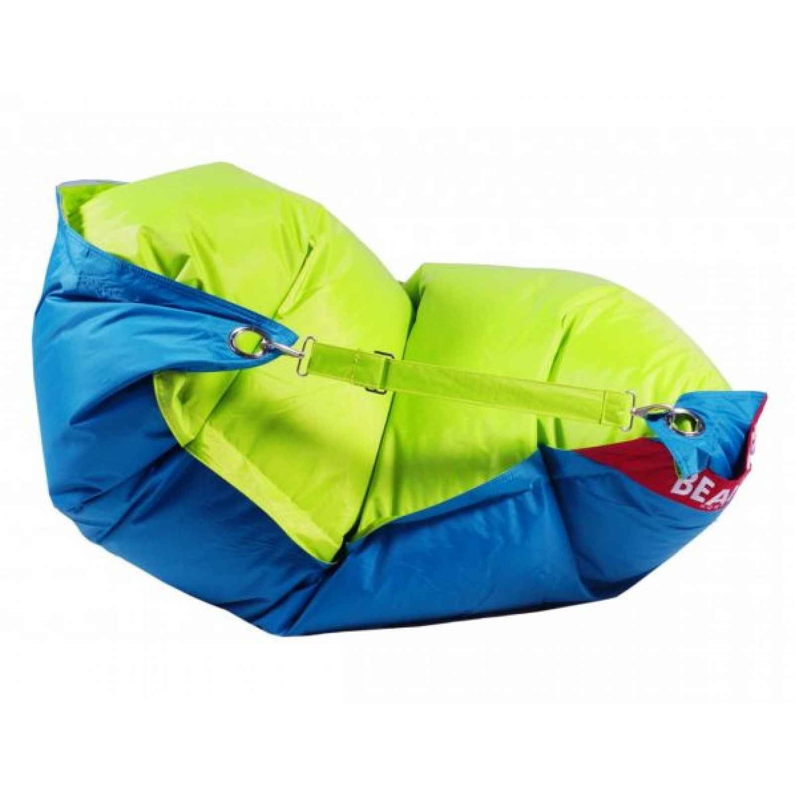 Sedací pytel BeanBag duo-limet-turquoise