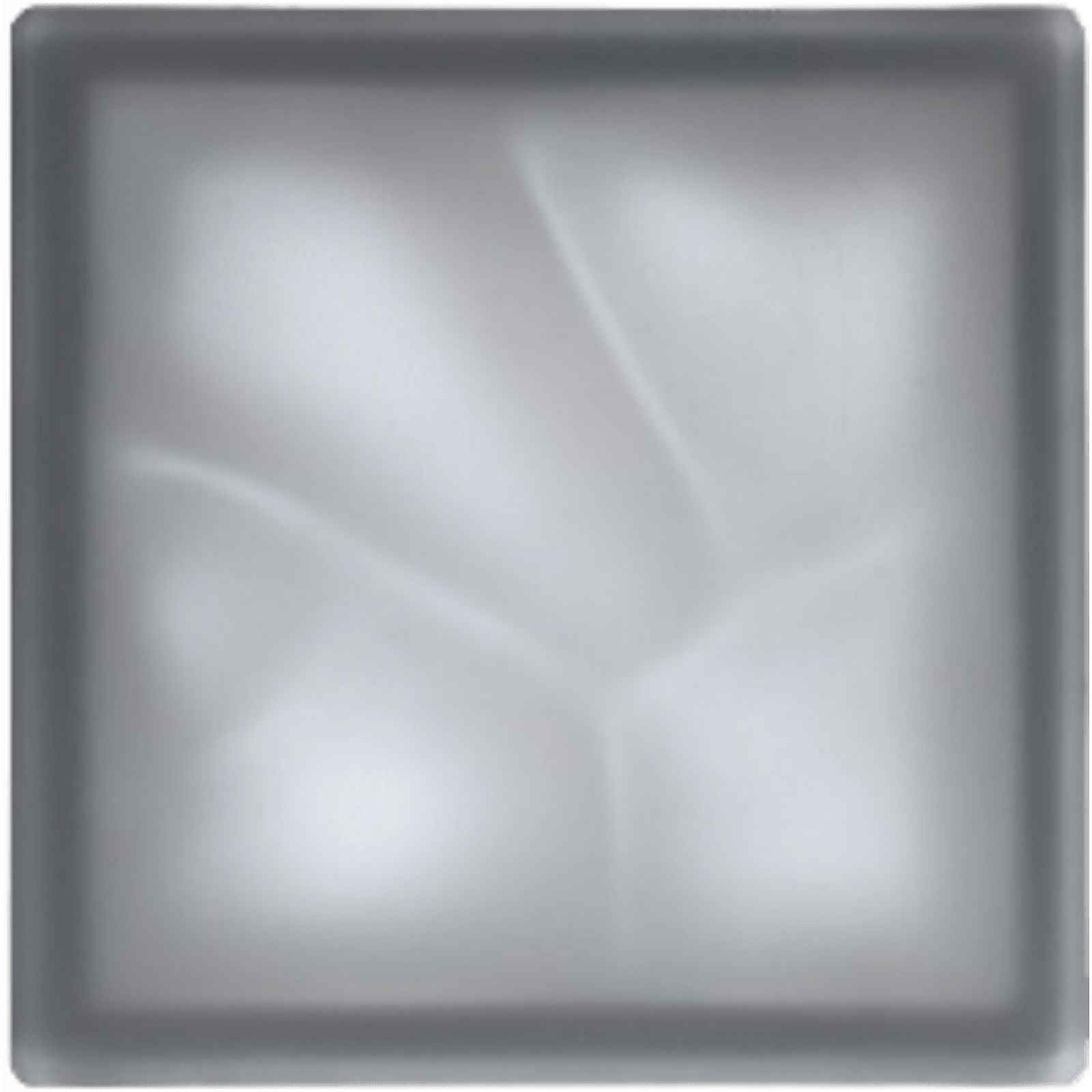 Luxfera Glassblocks grey 19x19x8 cm sklo 1908WGREY2S