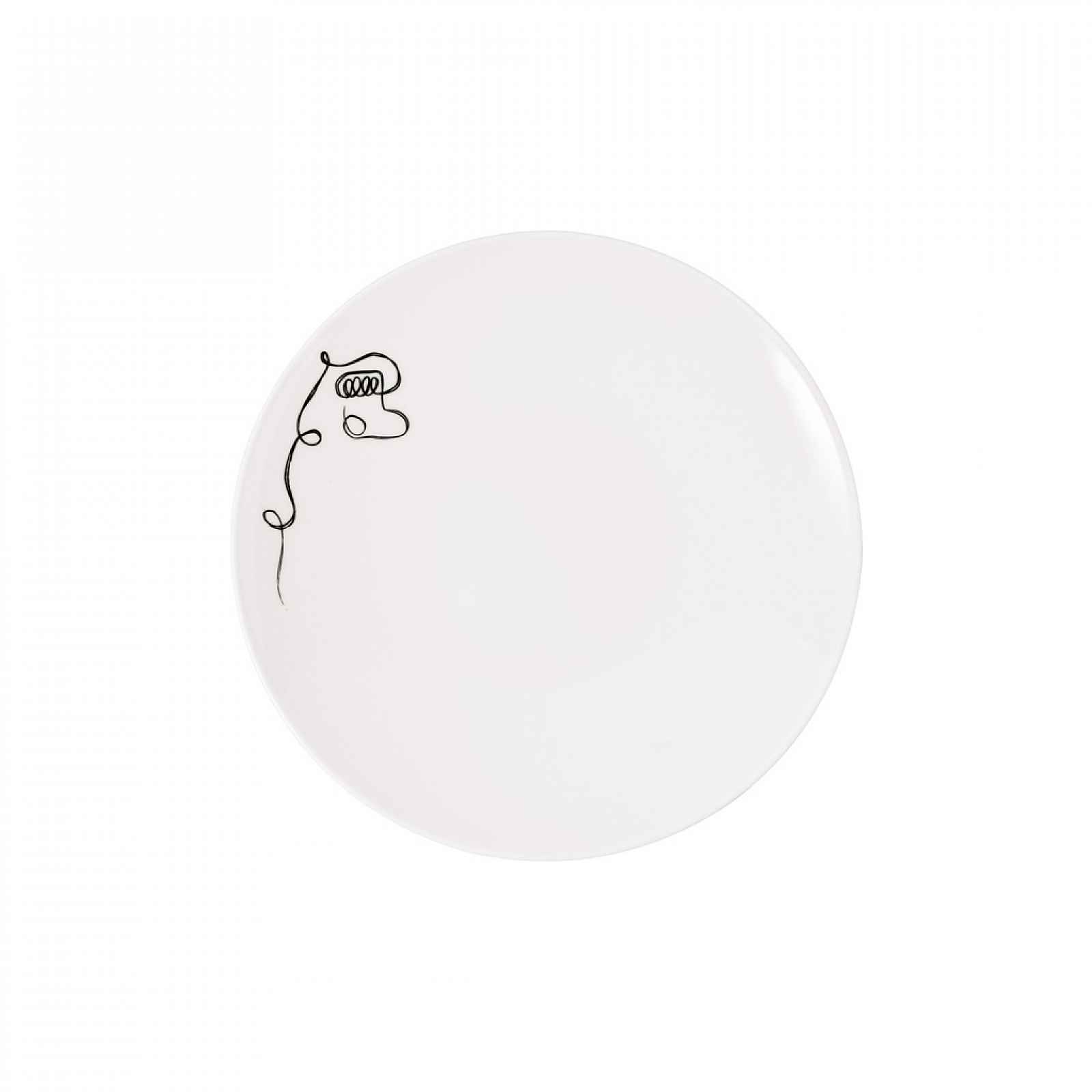 Villeroy & Boch Dezertní talíř Statement Lines "XMAS", Ø 21,2 cm 10-1629-6151