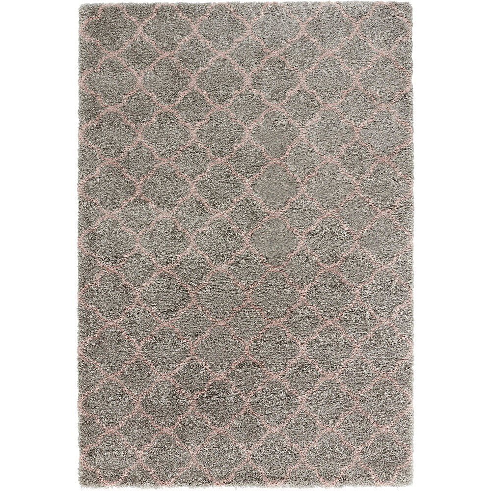 Šedý koberec Mint Rugs Grace, 80 x 150 cm