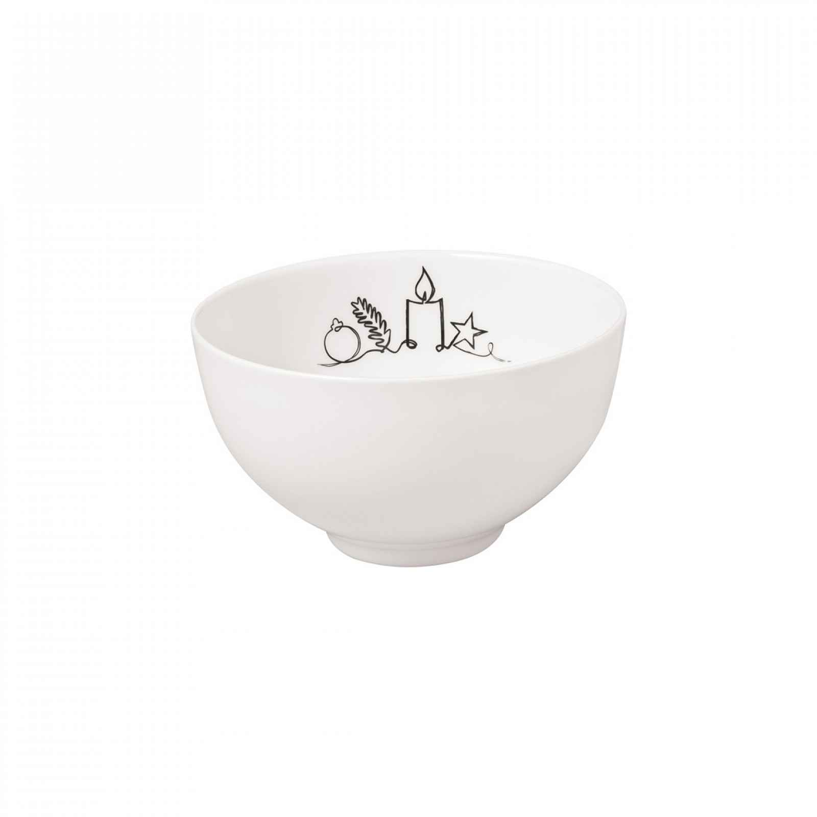 Villeroy & Boch Miska Statement Lines "XMAS", Ø 13,8 cm 10-1629-6251