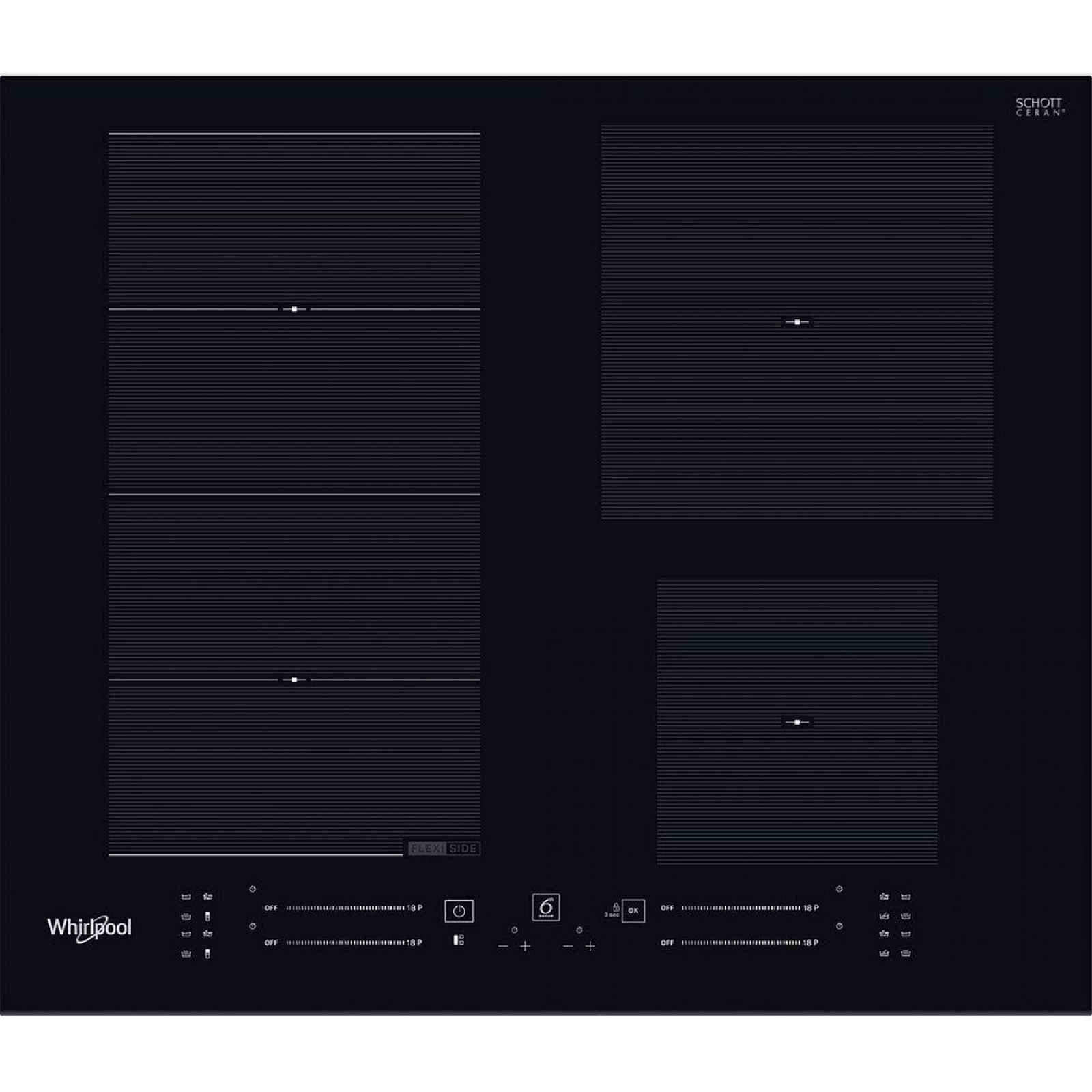 Whirlpool indukční varná deska WFS4160BF