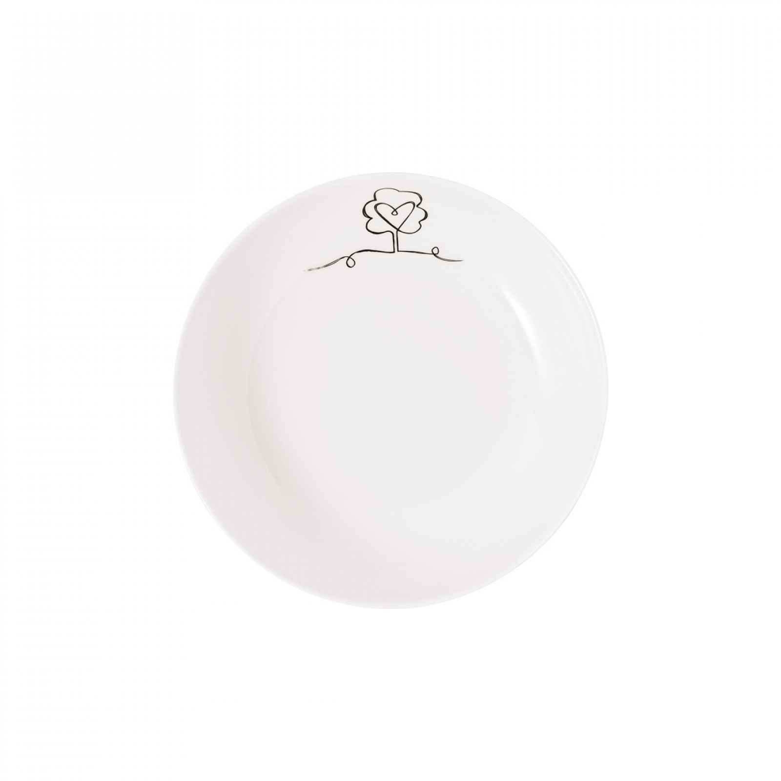 Villeroy & Boch Hluboký talíř / miska Statement Lines "Family", Ø 18,7 cm 10-1629-6500