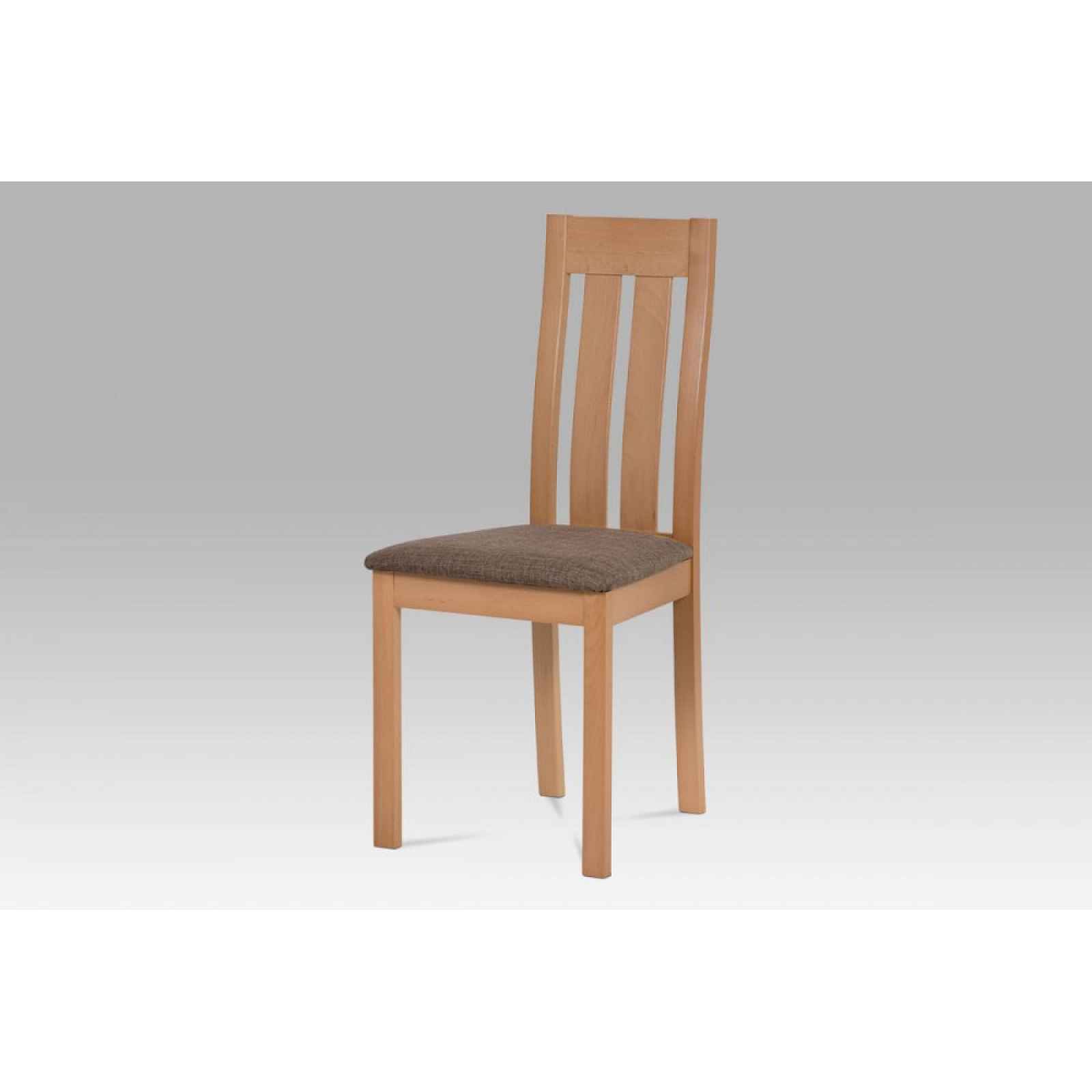Jídelní židle dřevo / látka Autronic Buk