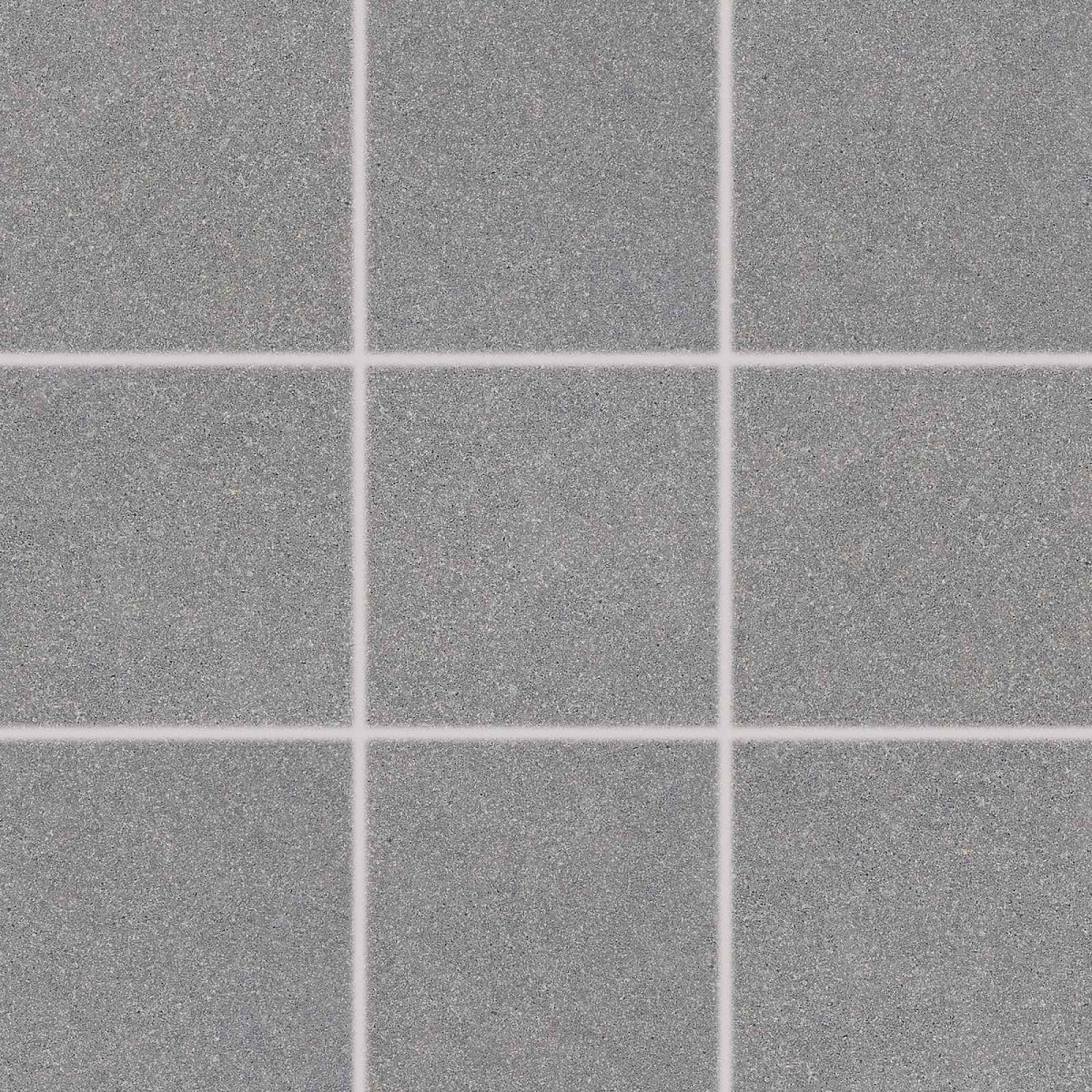 Dlažba Rako Block tmavě šedá 10x10 cm mat DAK12782.1