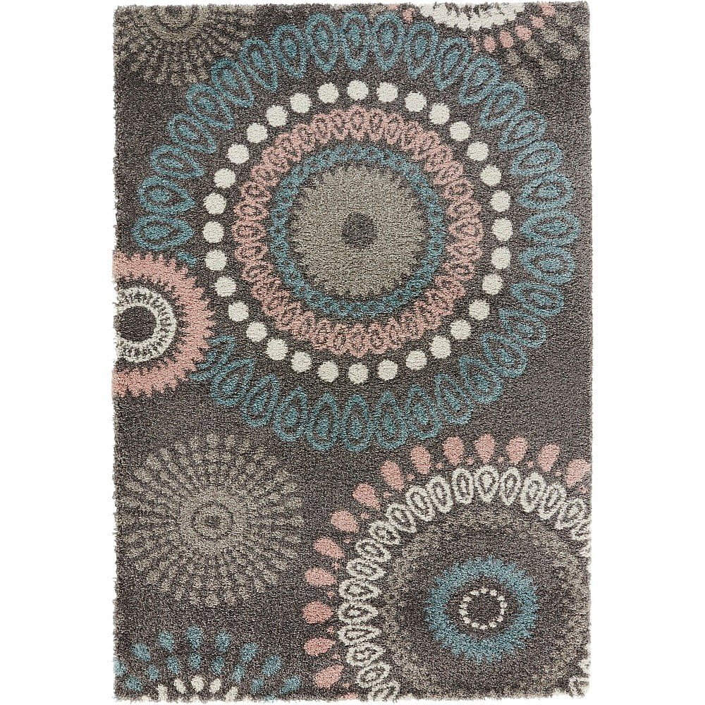 Šedý koberec Mint Rugs Allure Gallero, 80 x 150 cm