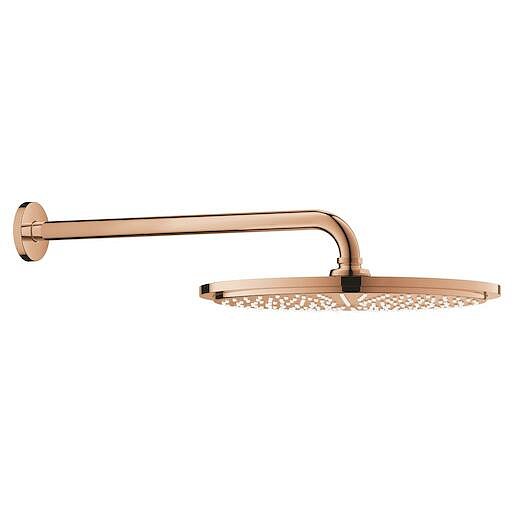 Hlavová sprcha Grohe Rainshower Cosmopolitan Metal včetně sprchového ramena Warm Sunset 26066DA0