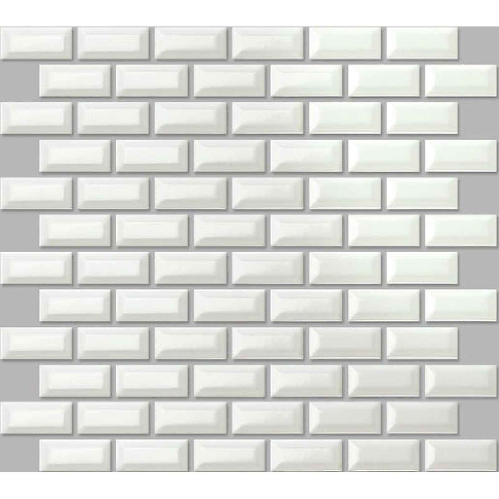 Keramická mozaika Premium Mosaic bílá 30x30 cm lesk MOS2348WH