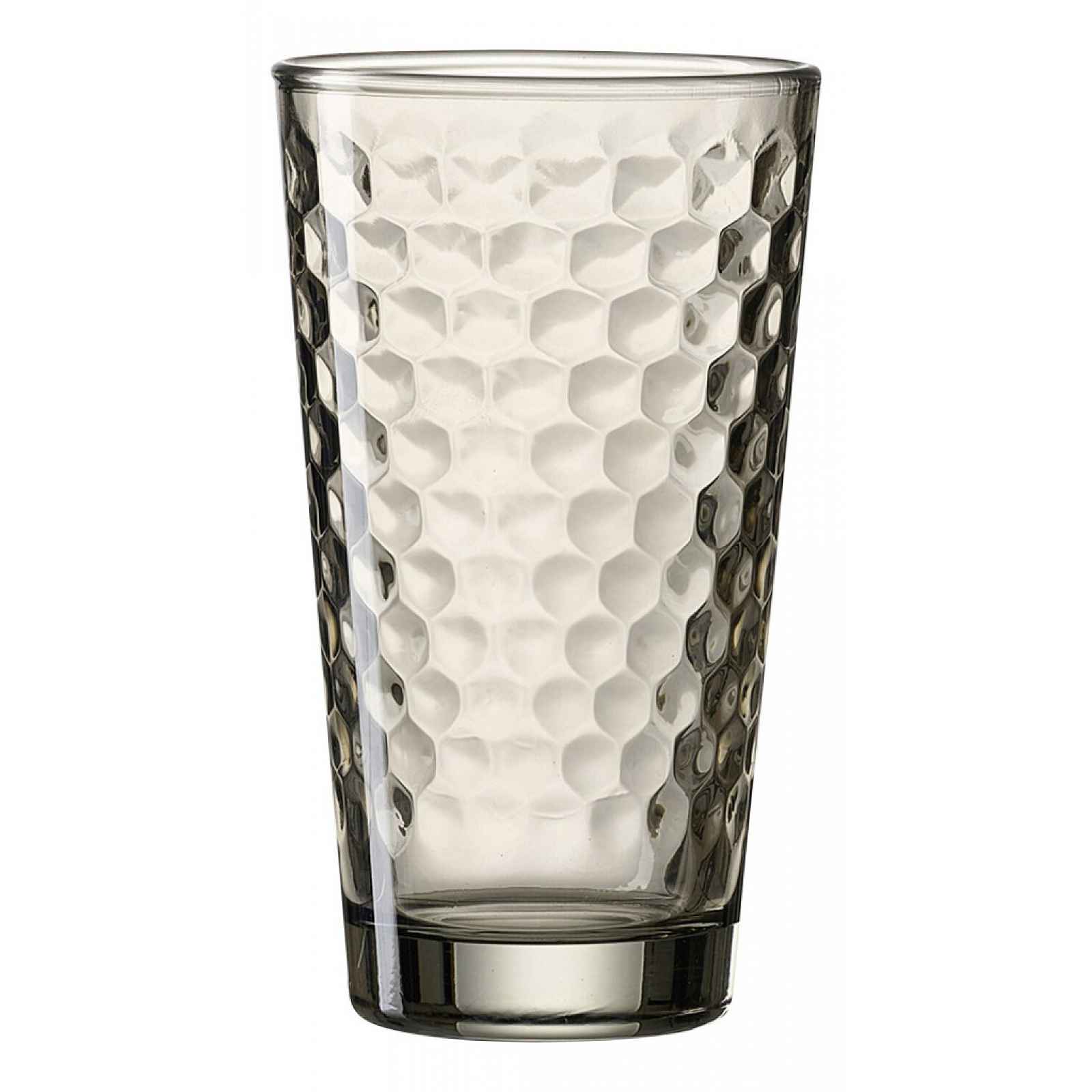 Sklenice Favo 400 ml, kouřově šedá