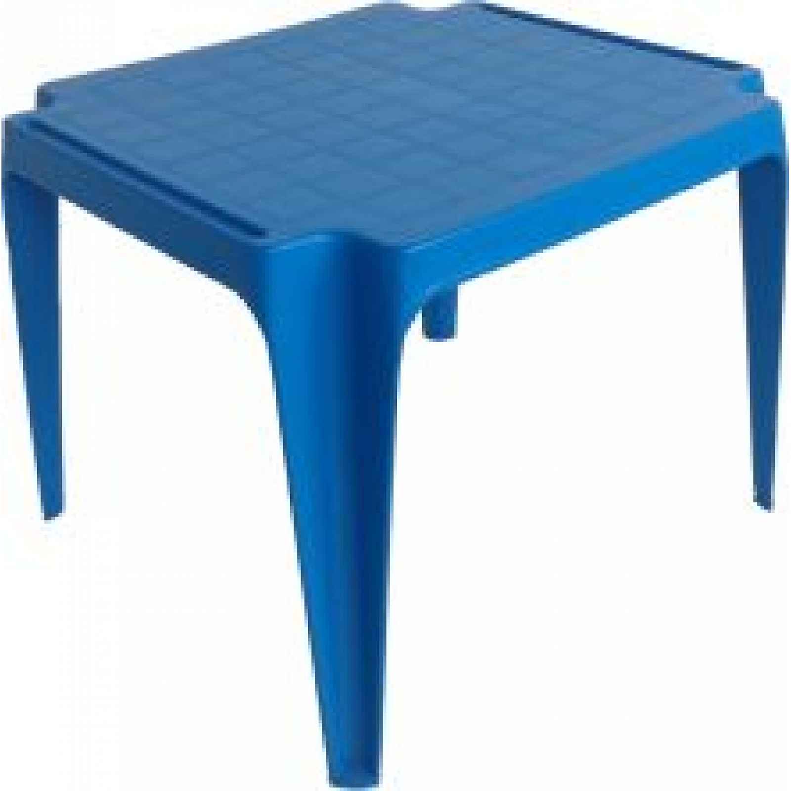 Dětský plastový stolek Susi modrý