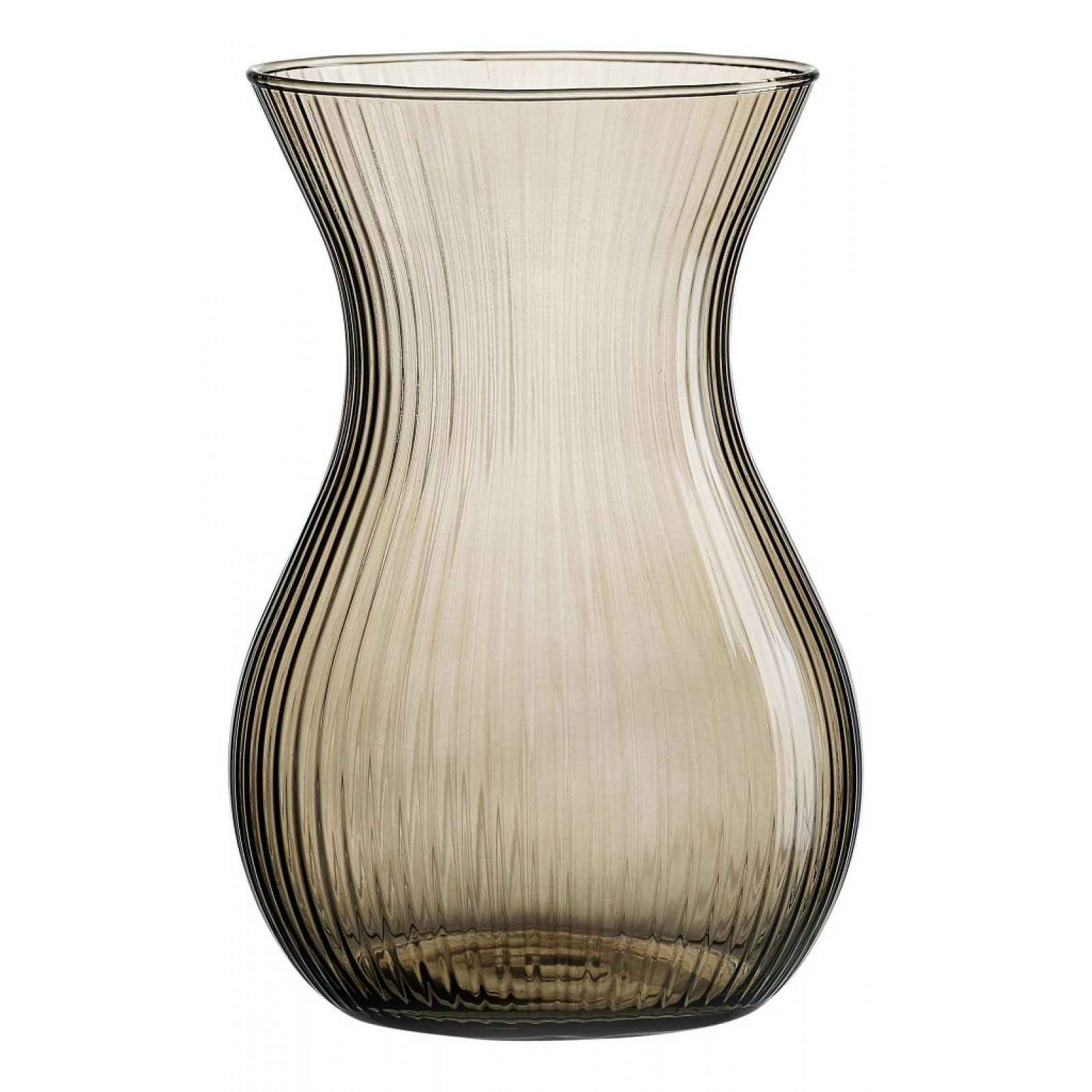 Váza Rosalie 18 cm, kouřově šedá