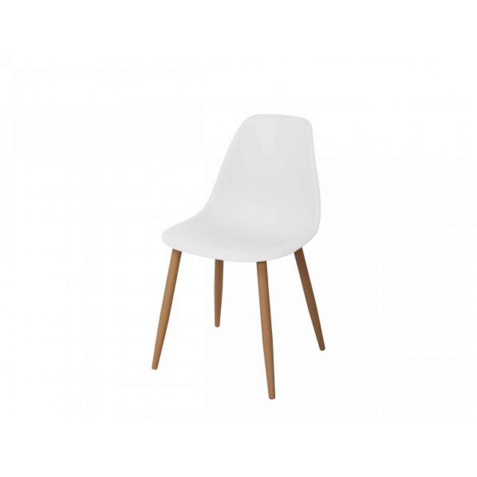 Jídelní židle MILANO, bílá - Výška: 82,5 cm