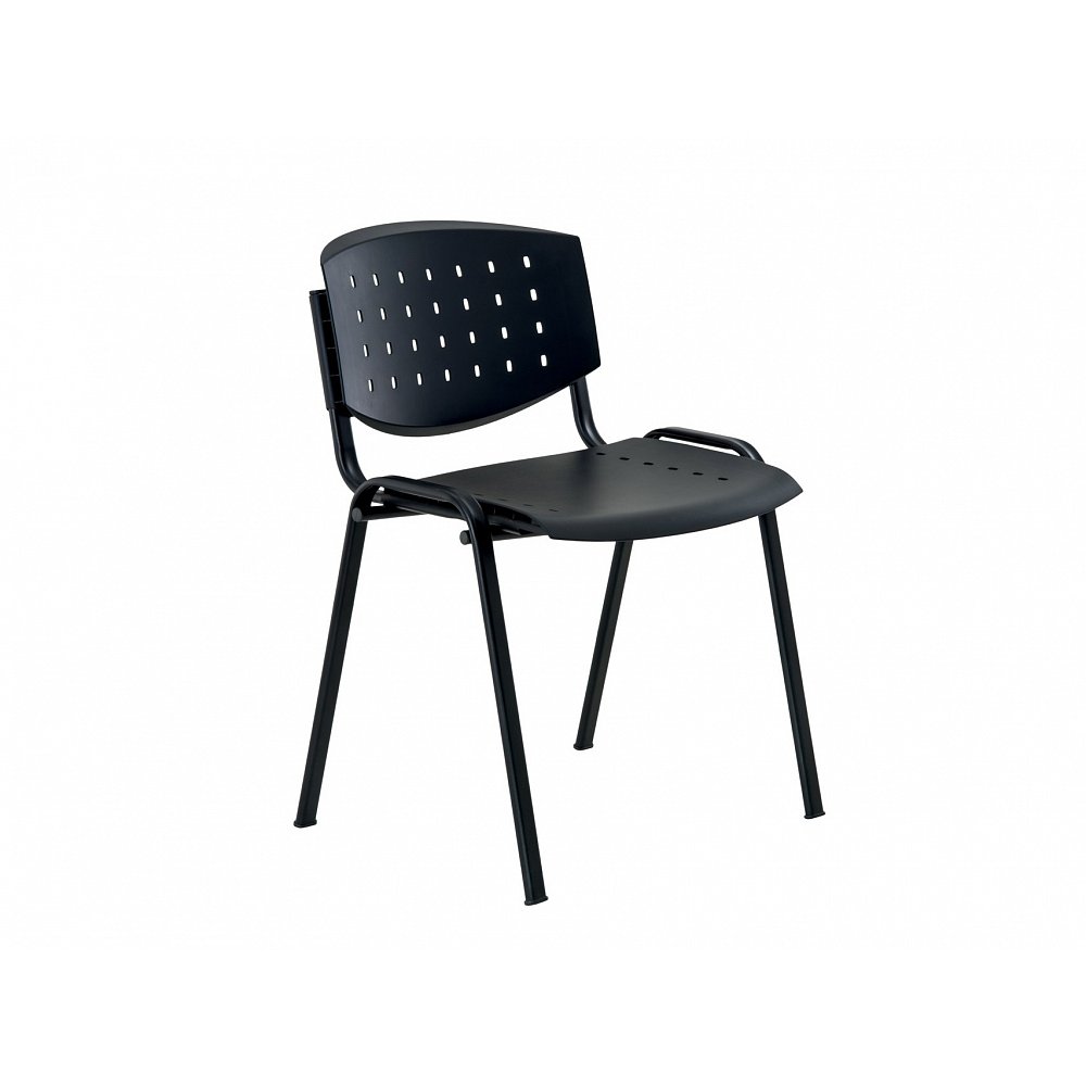 Konferenční židle LAYER, černá - výška: 73 cm