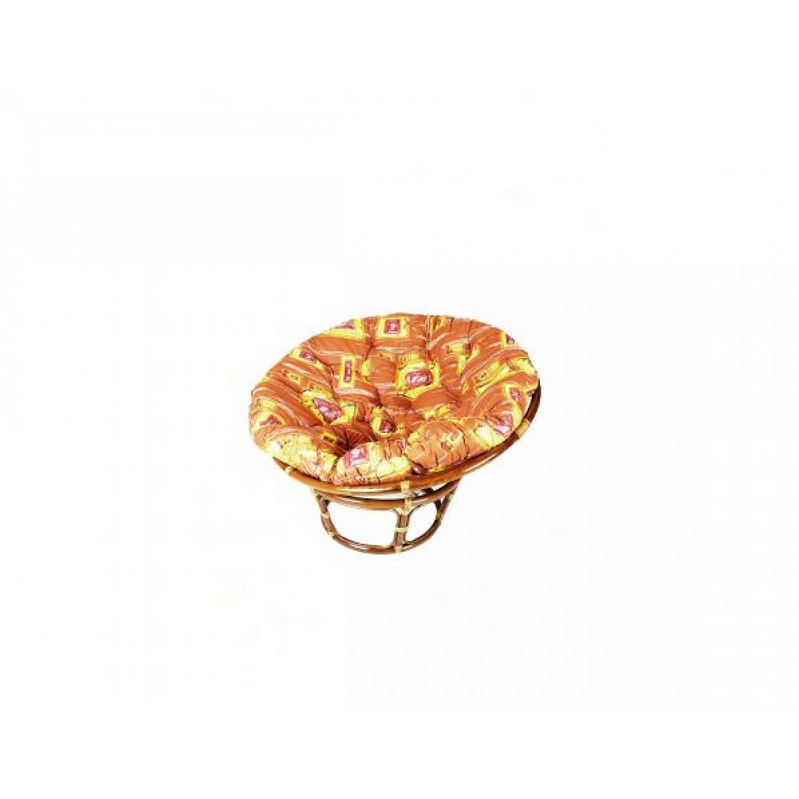Ratanový PAPASAN tmavý - průměr 110 cm L20