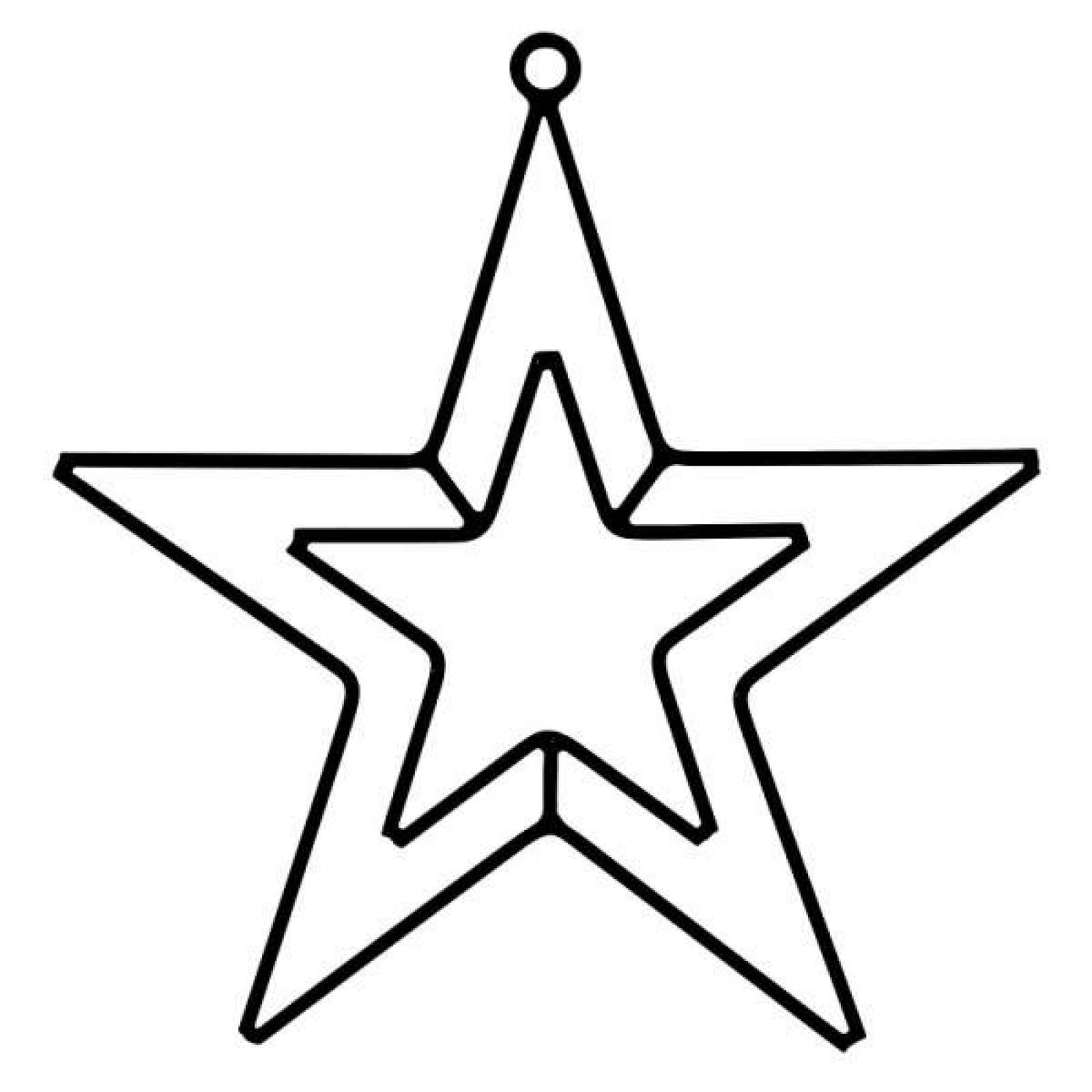 Dekorace hvězda KAGERA závěs