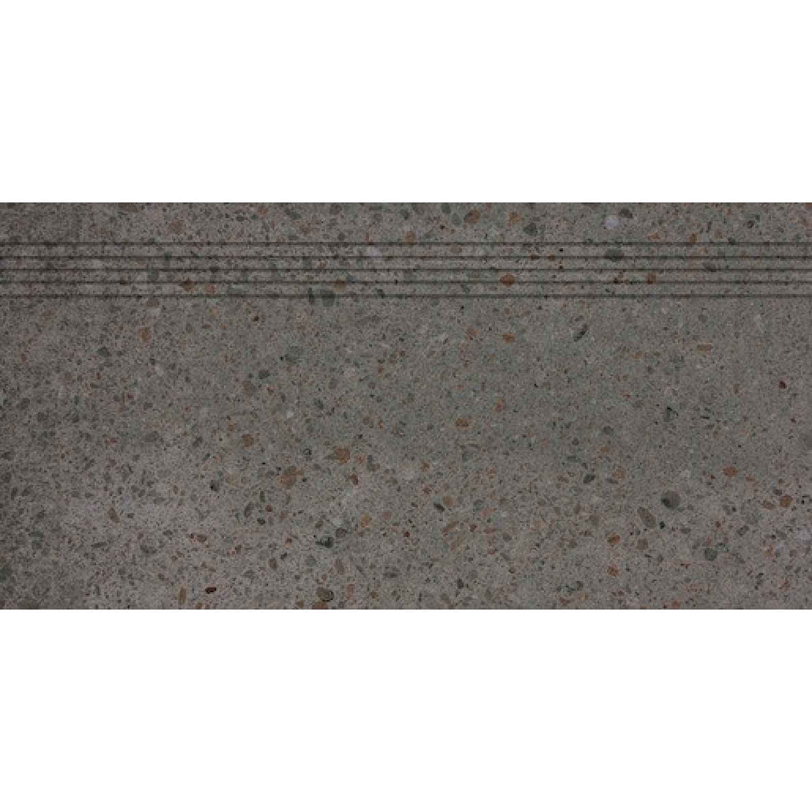 Schodovka Rako Piazzetta černá 30x60 cm mat DCPSE789.1