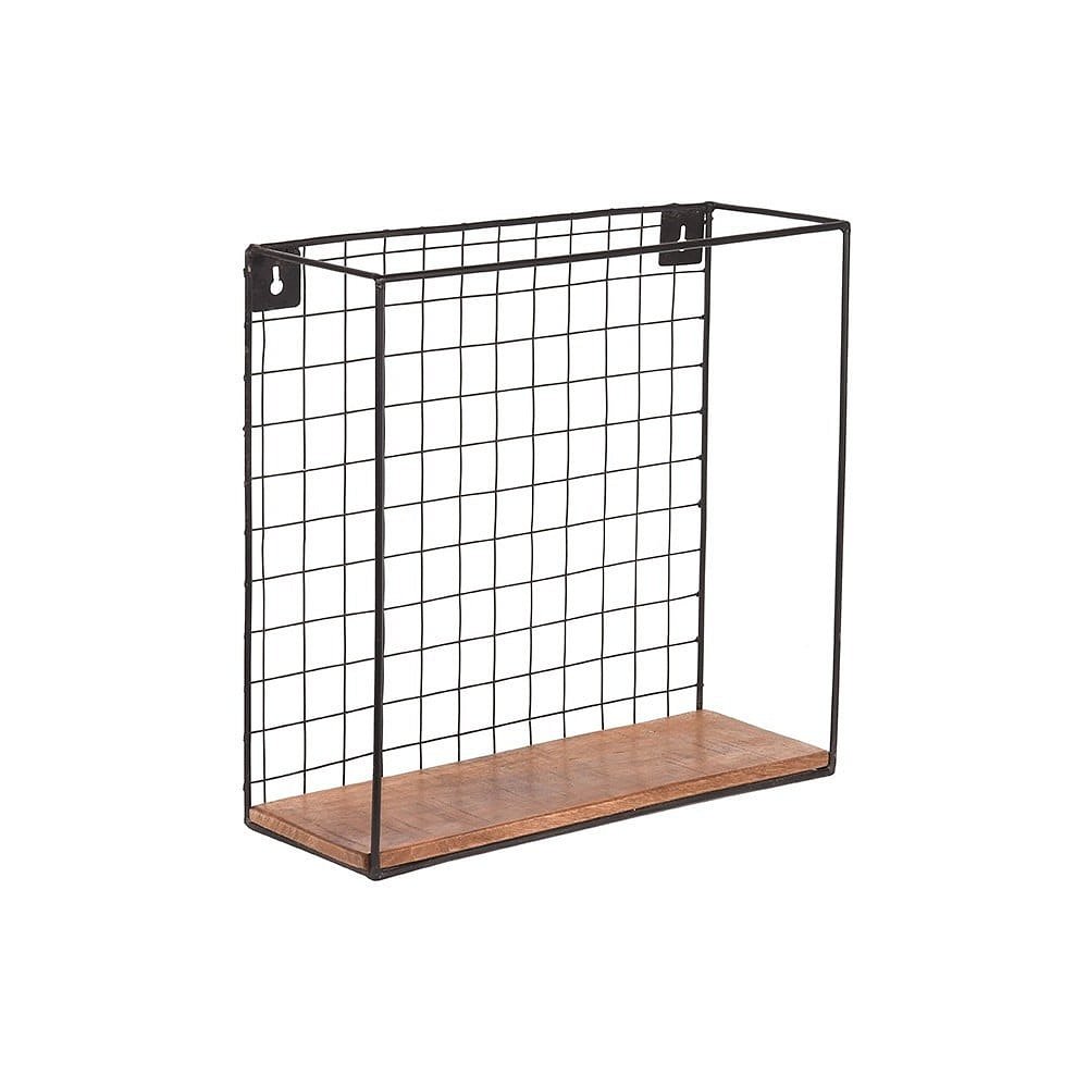 Nástěnná police z mangového dřeva LABEL51 Firm, šířka 40 cm