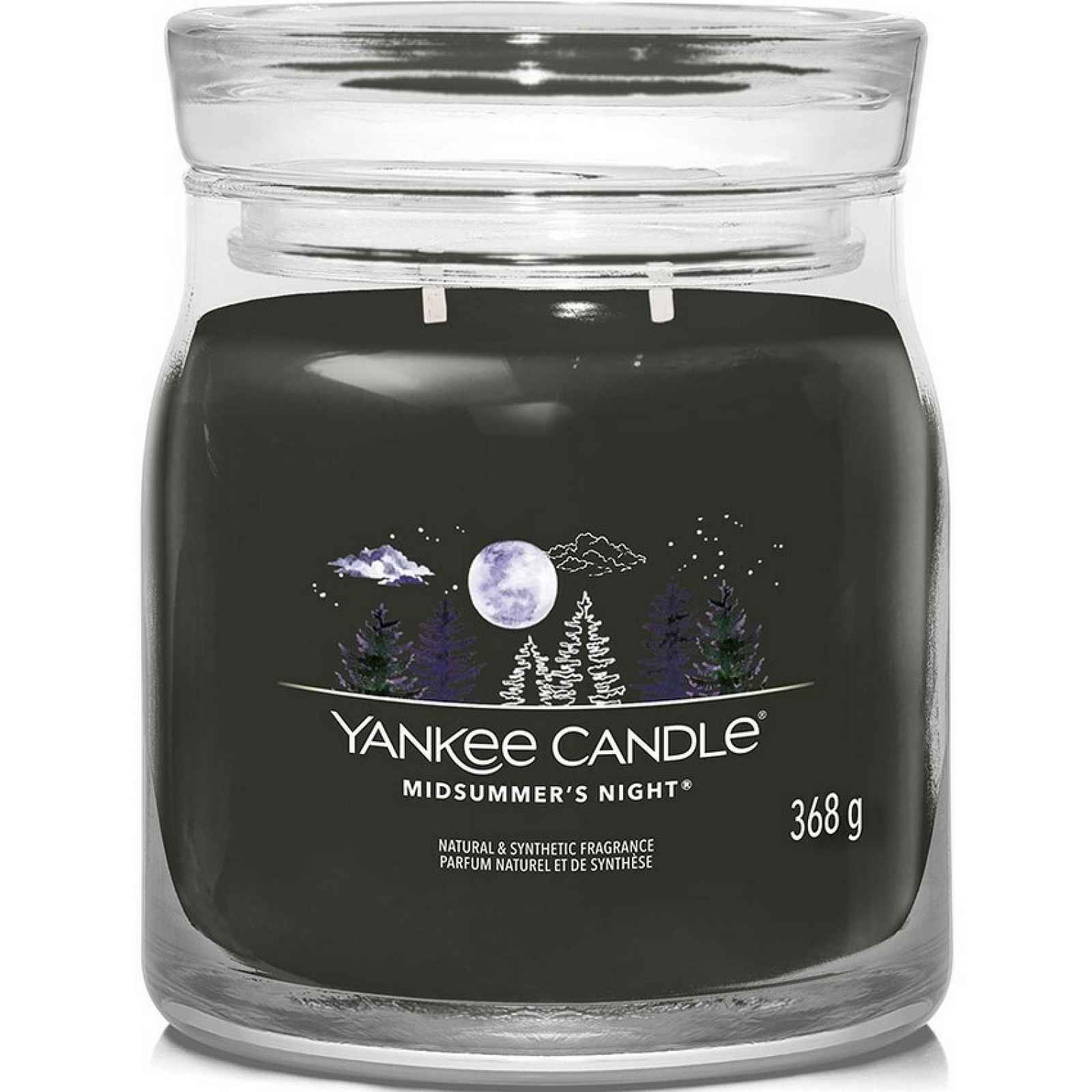 Yankee Candle Vonná svíčka střední Signature Midsummer’s Night, 368 g, M