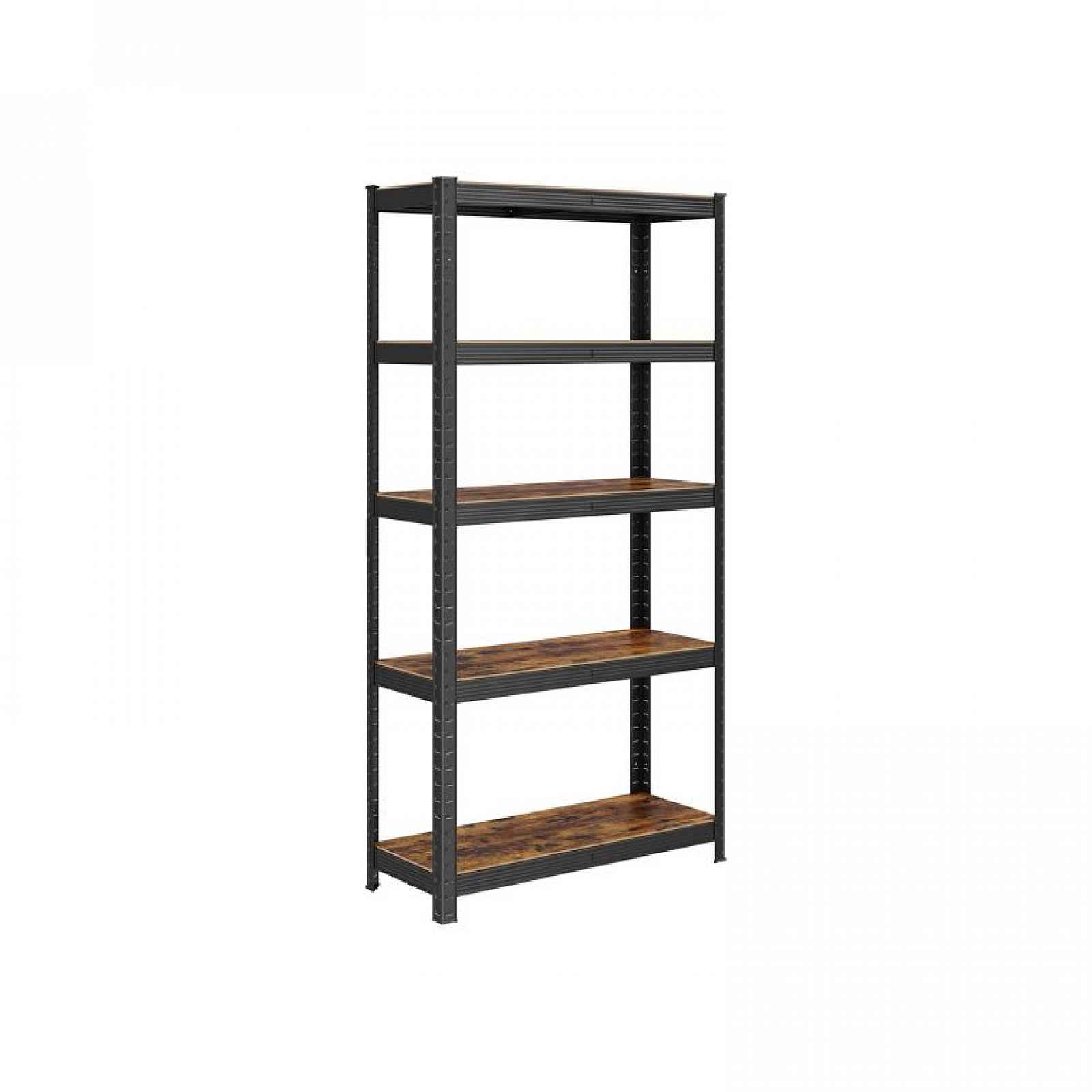 Regál SONGMICS 150×75×30 cm, 650 kg, hnědo-černý