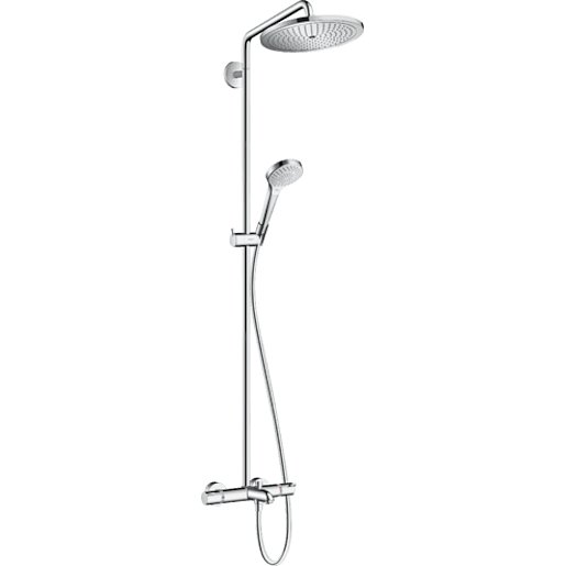 Sprchový systém Hansgrohe Croma Select S s vanovým termostatem chrom 26792000