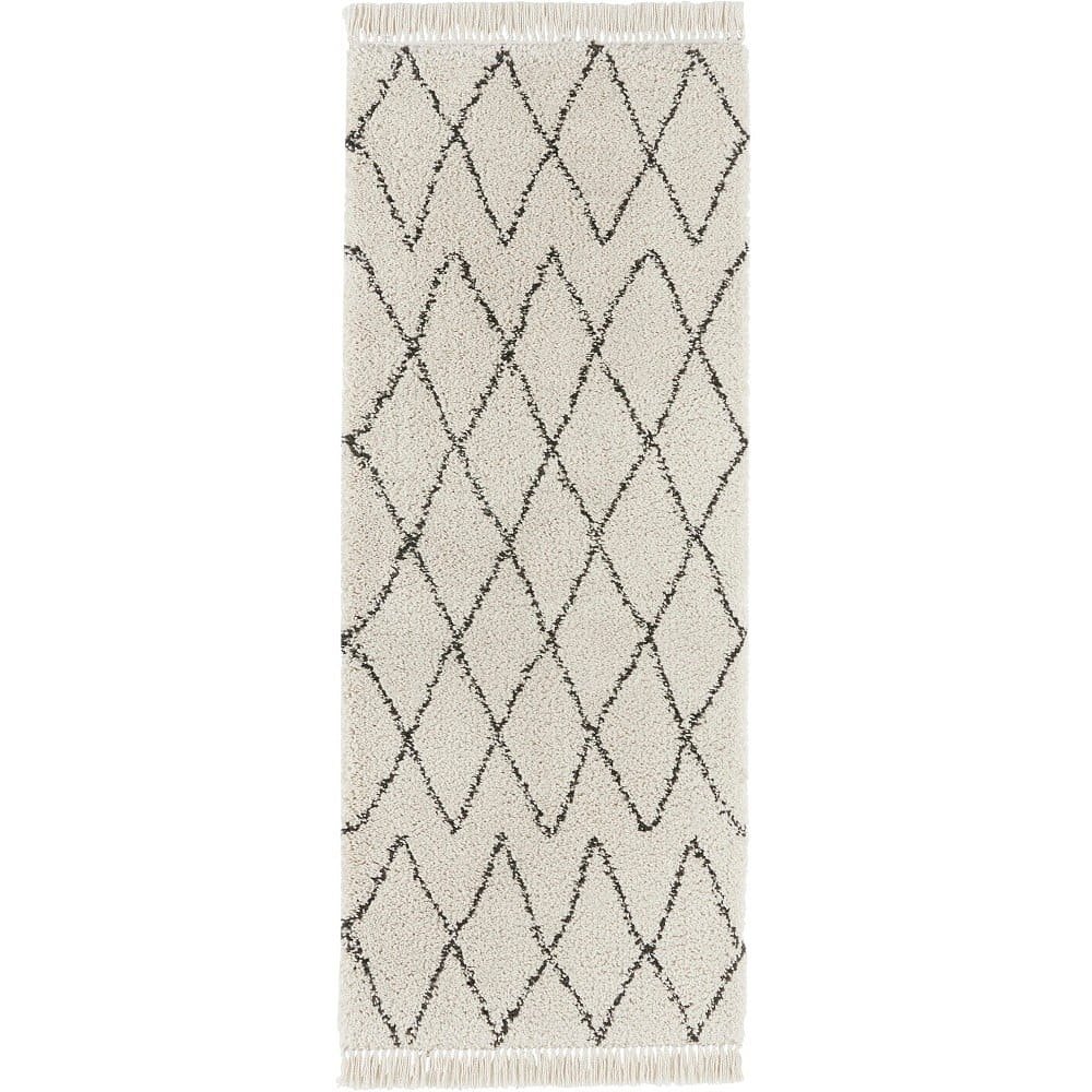 Krémový běhoun Mint Rugs Galluya, 80 x 200 cm