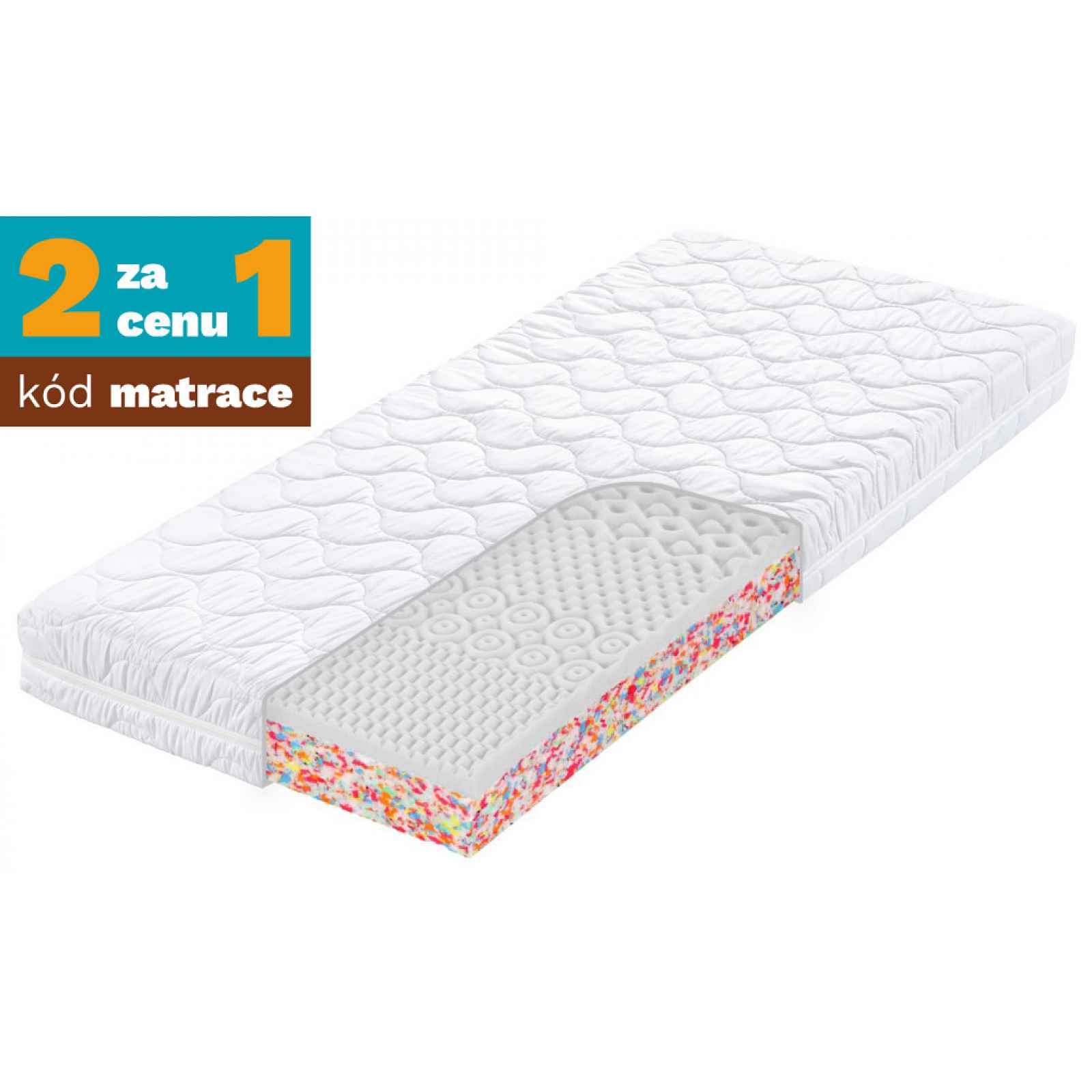 Oboustranná matrace Flexi King 90x200 cm
