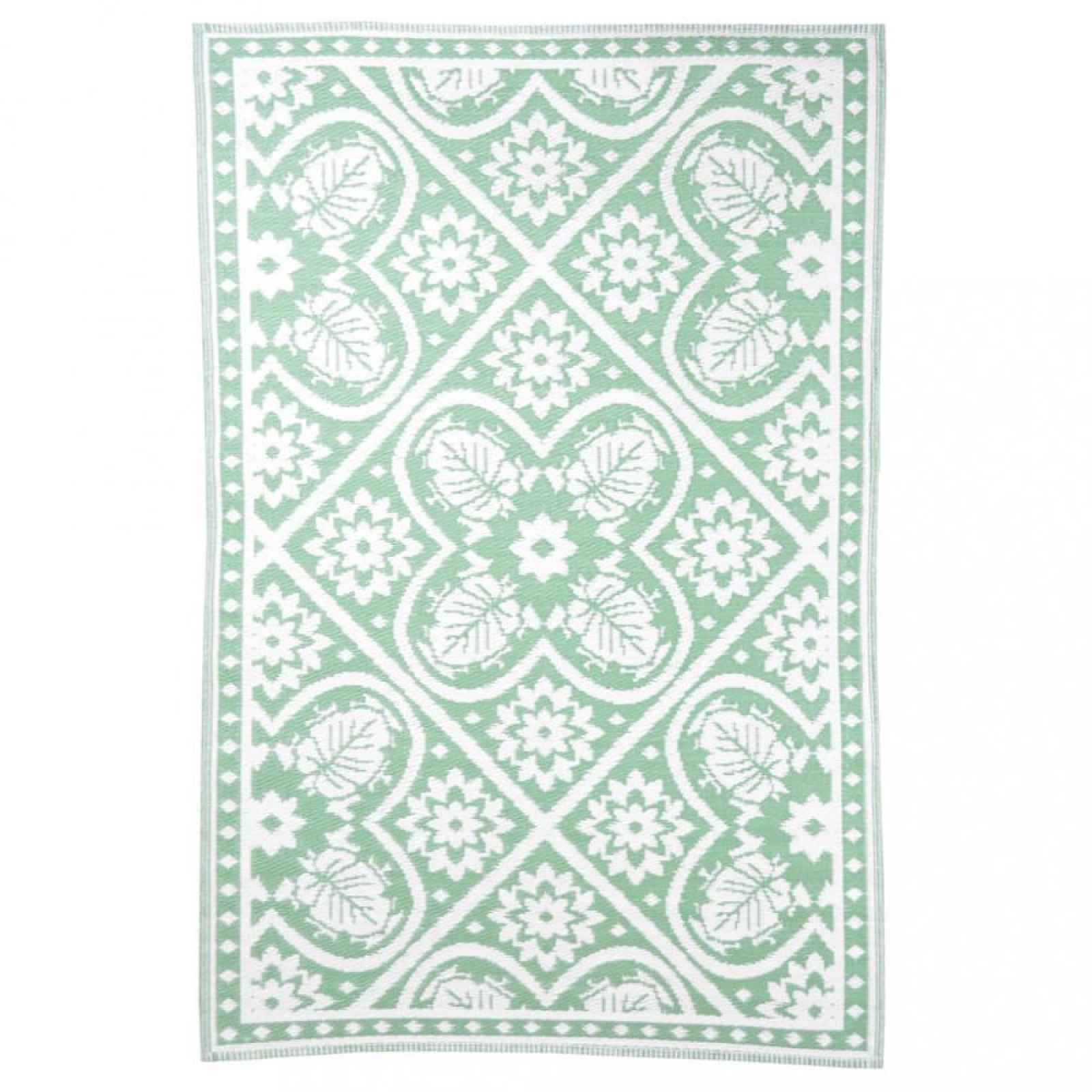 Venkovní koberec 182 x 122 cm Dekorhome Zelená