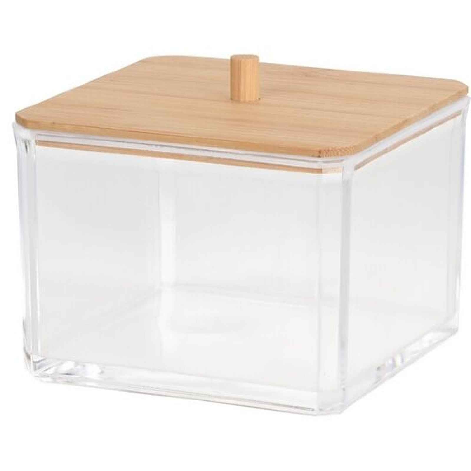 Kosmetický organizér Bamboo Eleganza, 9,5 x 9,5 x 8,5 cm