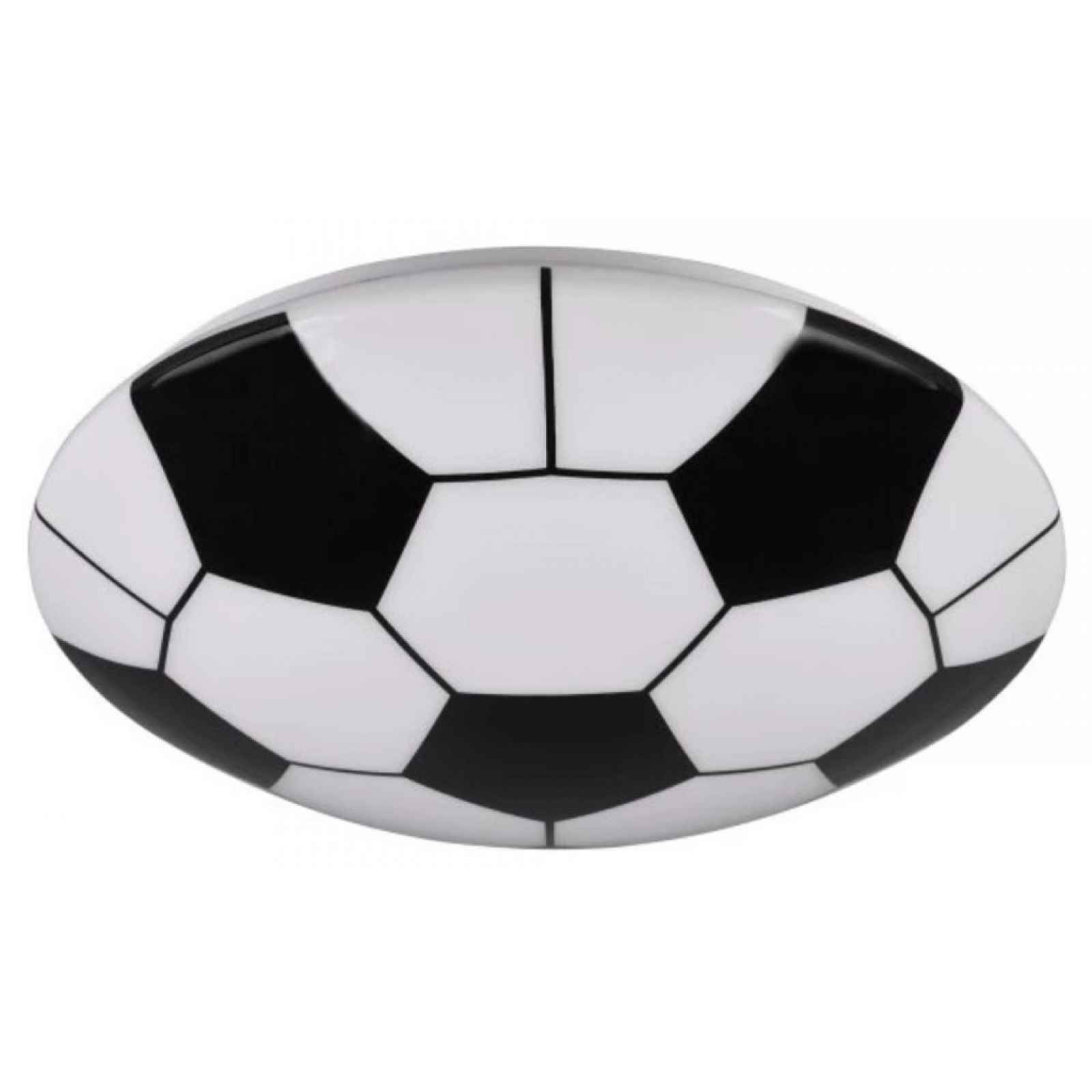 Stropní LED osvětlení Kloppi, motiv fotbalový míč