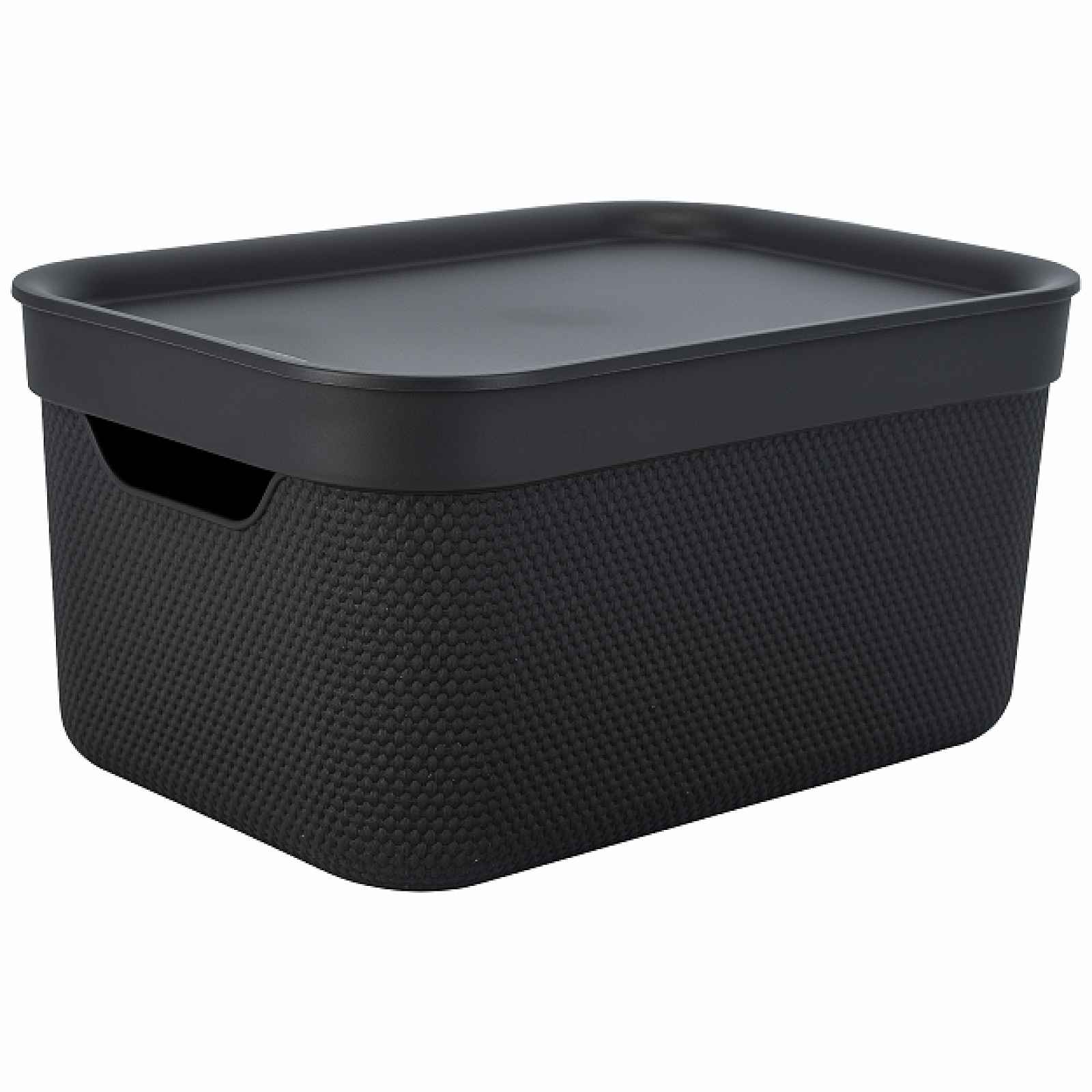 ROTHO Úložný box JIVE DECO 5 l, antracit