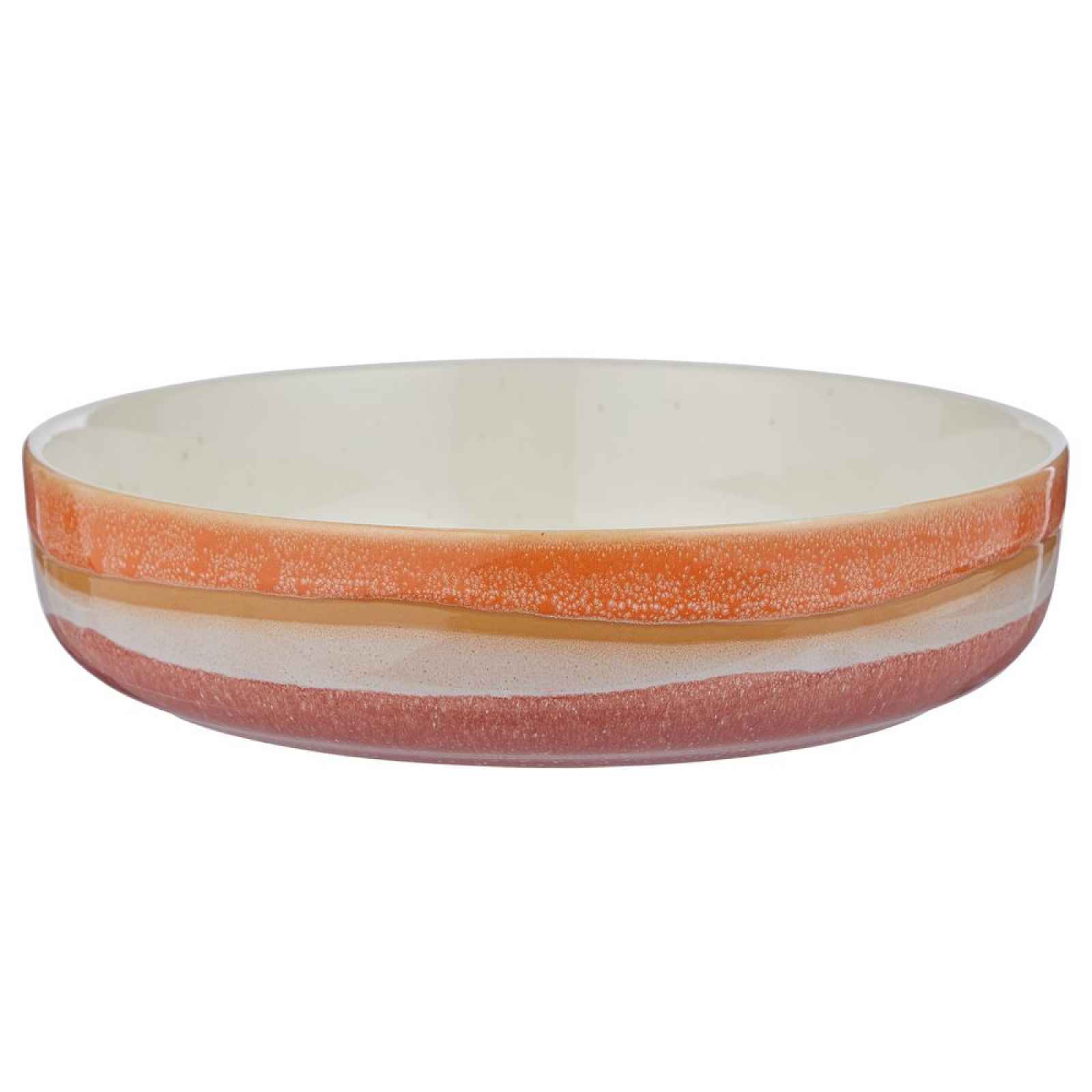 Butlers MEDLEY Talíř na těstoviny  21 cm - oranžová