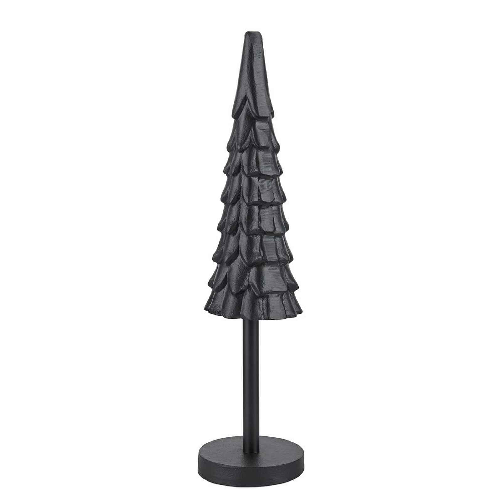 Butlers X-MAS Dekorační jedle kovová 40 cm - černá