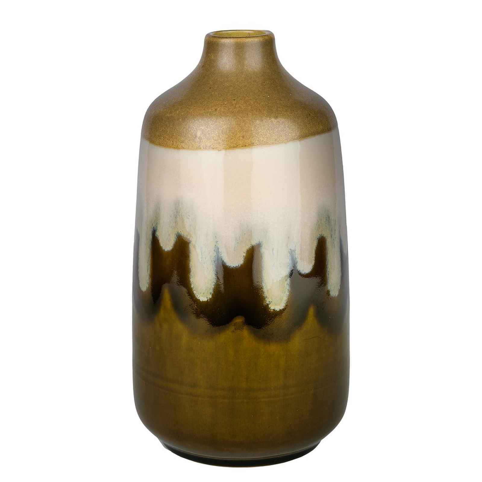 Butlers SEVENTIES Váza 25 cm - hnědá